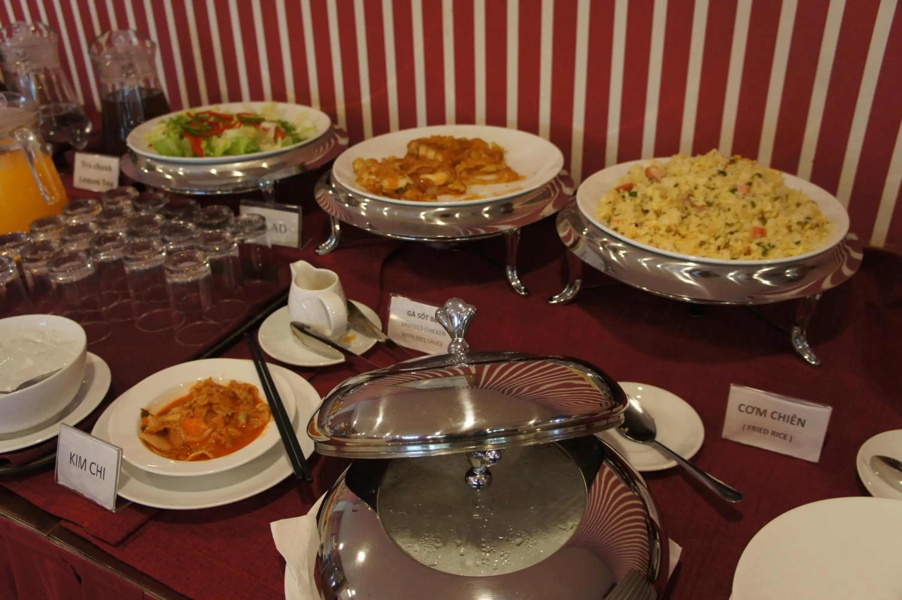 Buffet breakfast in Hotel L'Odéon Phu My Hung