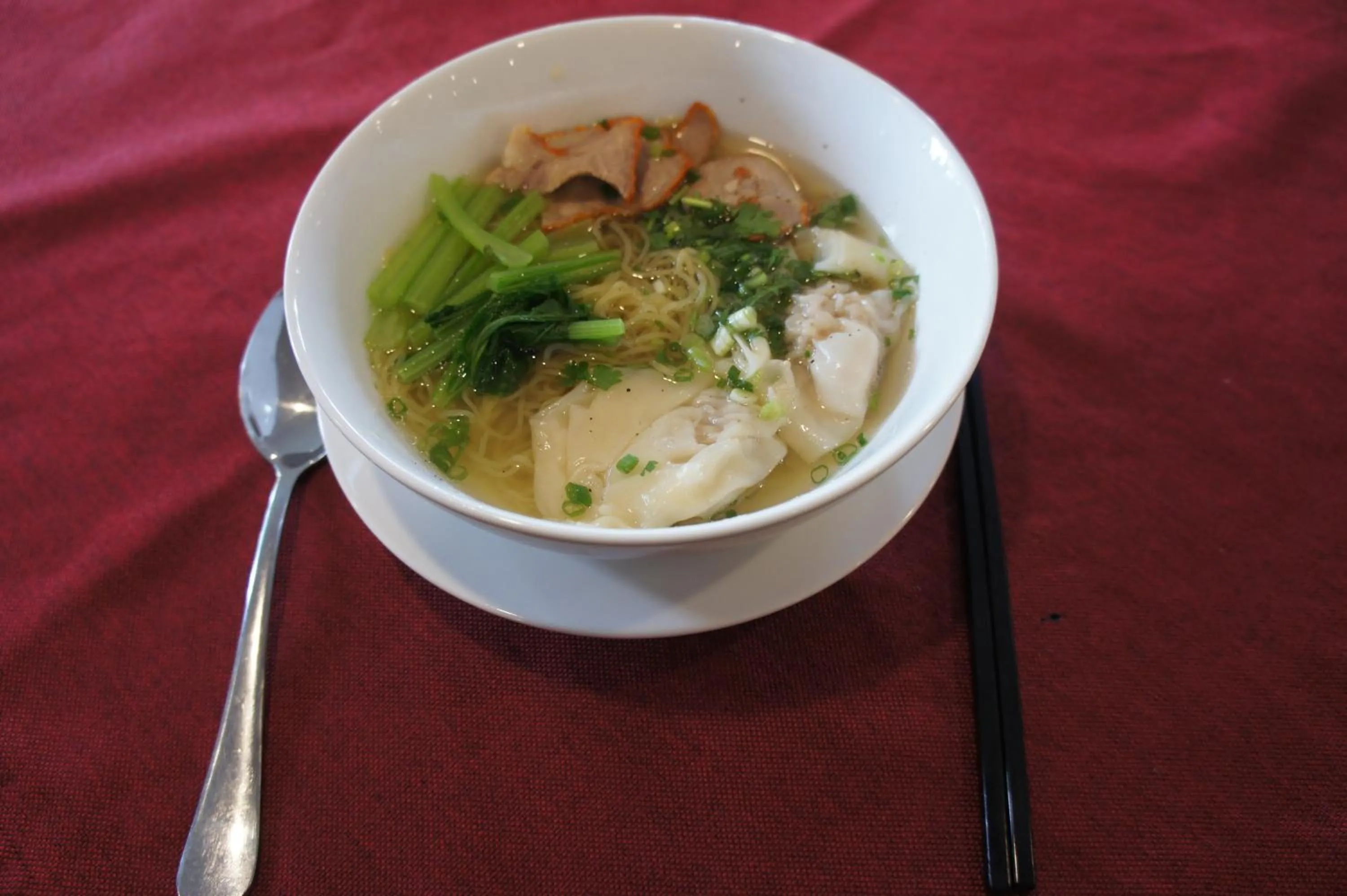 Asian breakfast in Hotel L'Odéon Phu My Hung