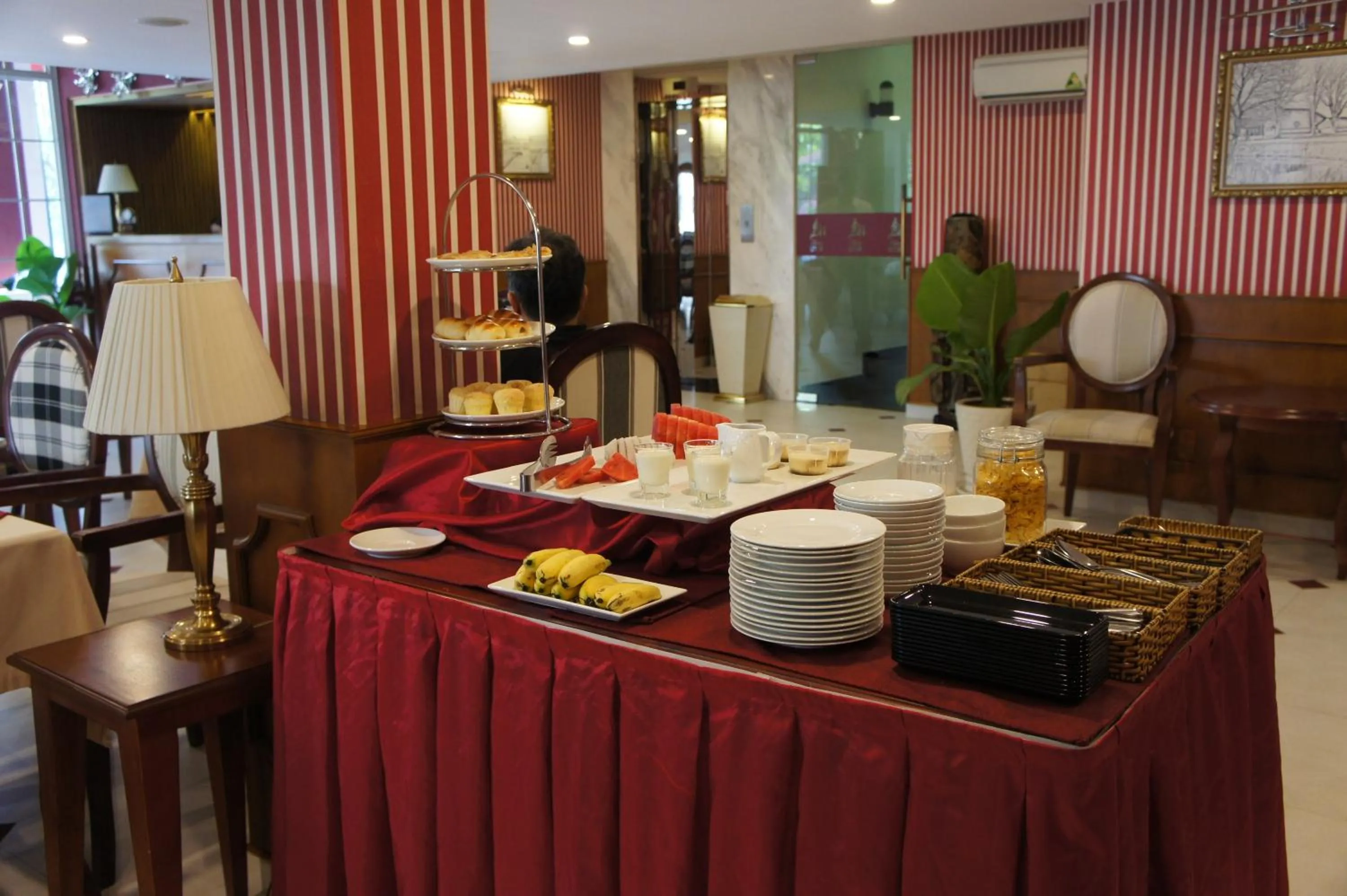 Buffet breakfast in Hotel L'Odéon Phu My Hung
