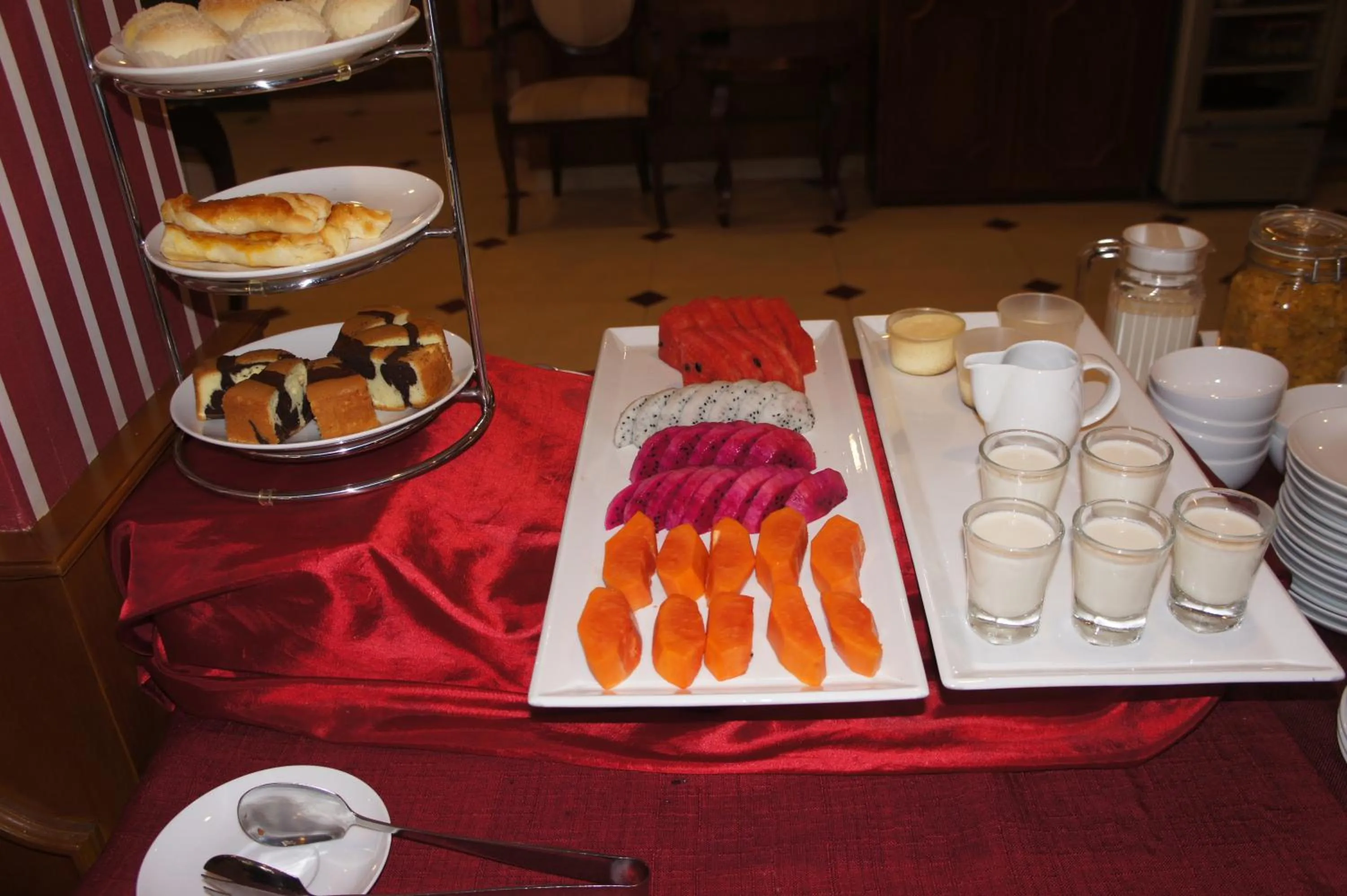 Buffet breakfast in Hotel L'Odéon Phu My Hung
