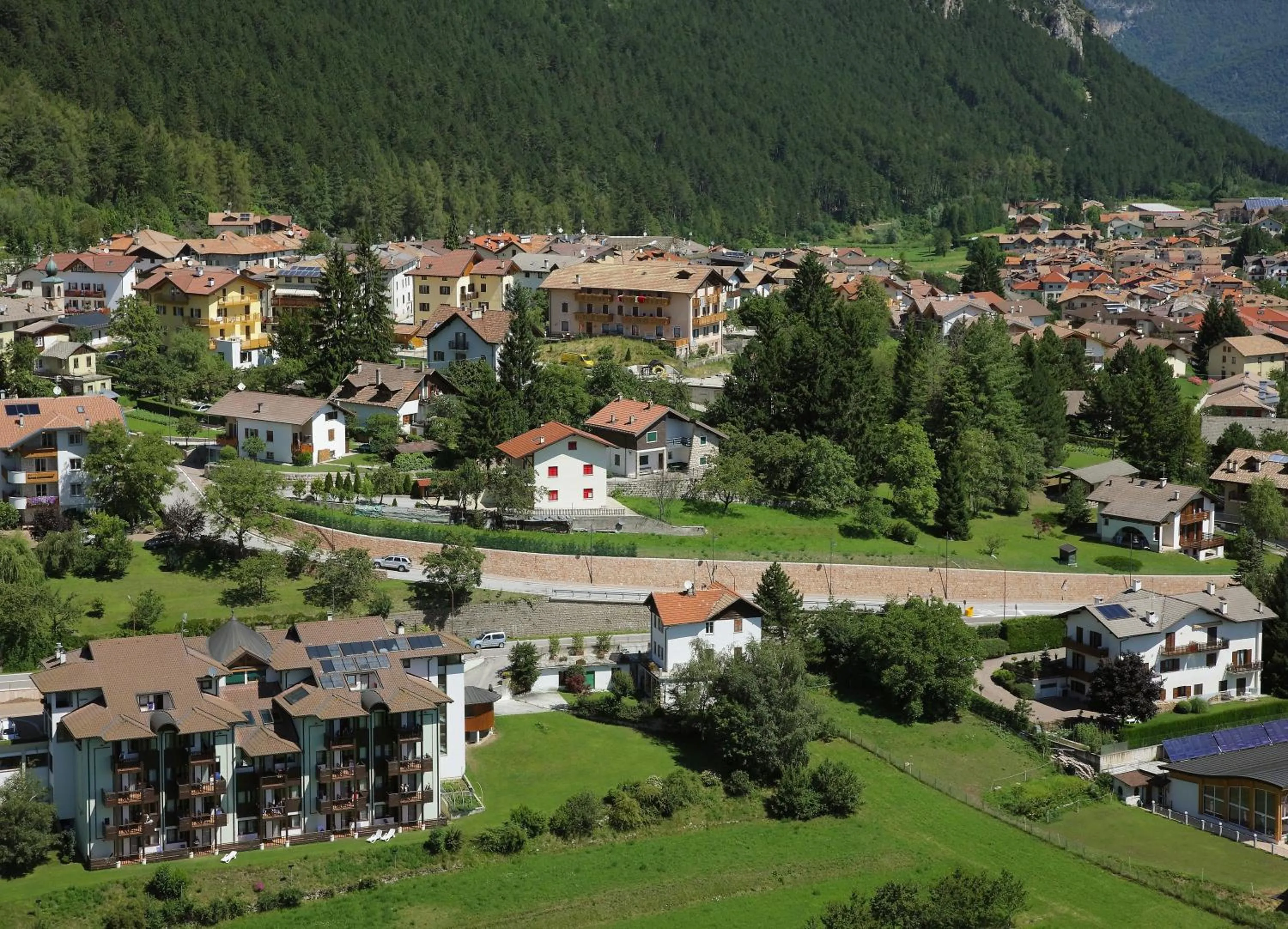 Bird's eye view in Hotel Arcobaleno