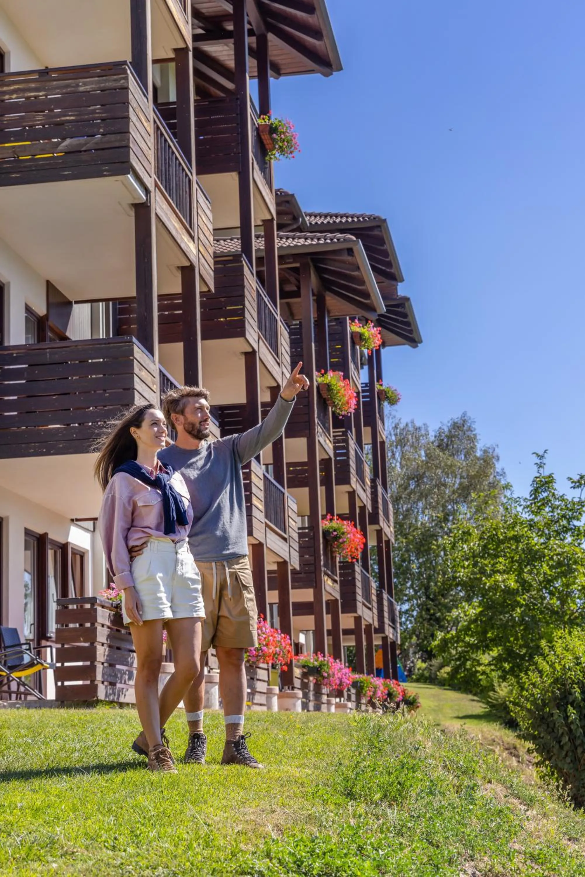 Garden in Hotel Arcobaleno