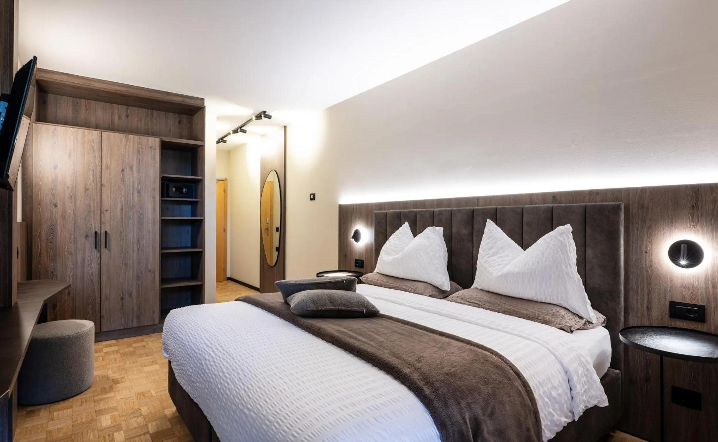 Bed in Hotel Arcobaleno