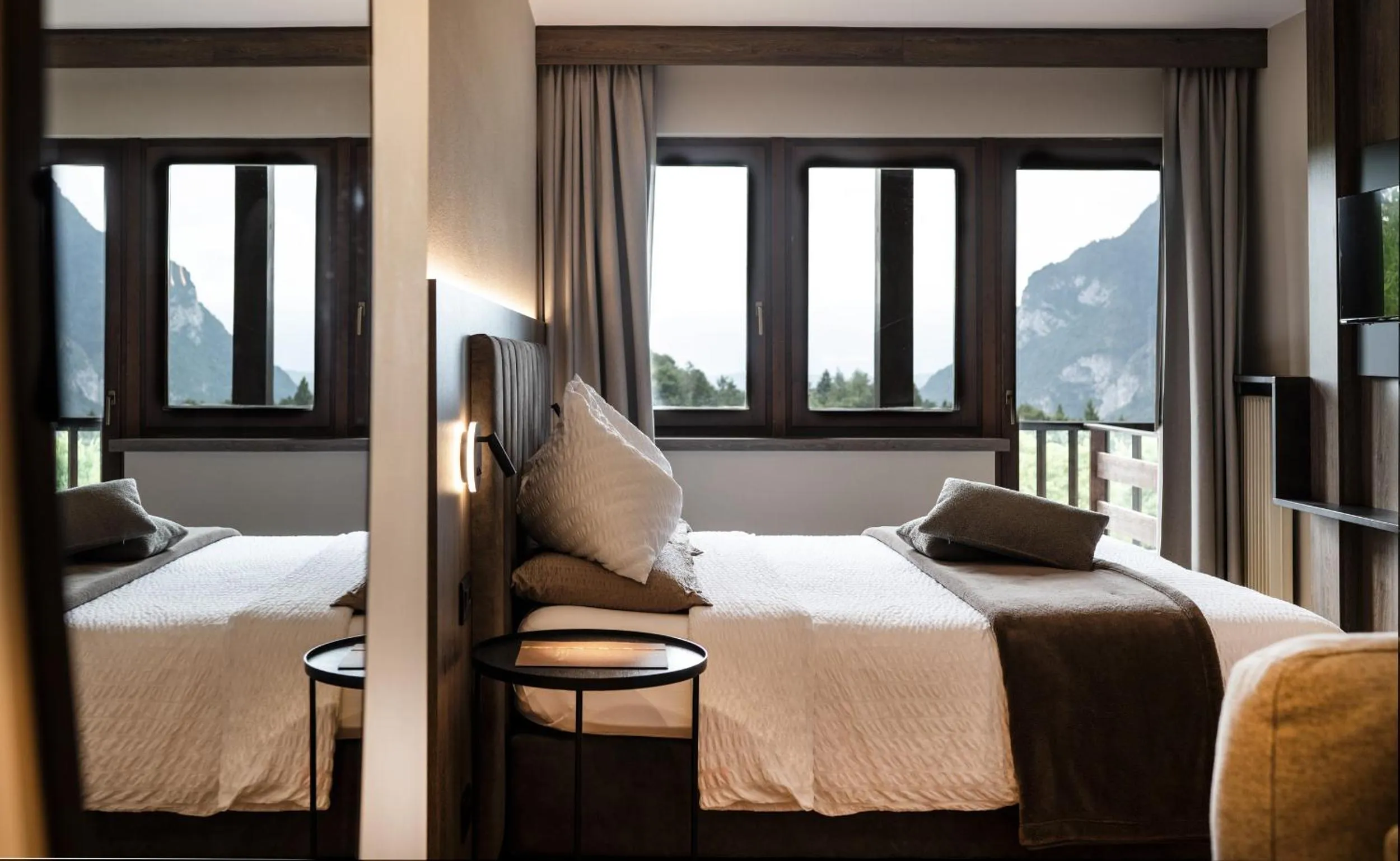 Bed in Hotel Arcobaleno