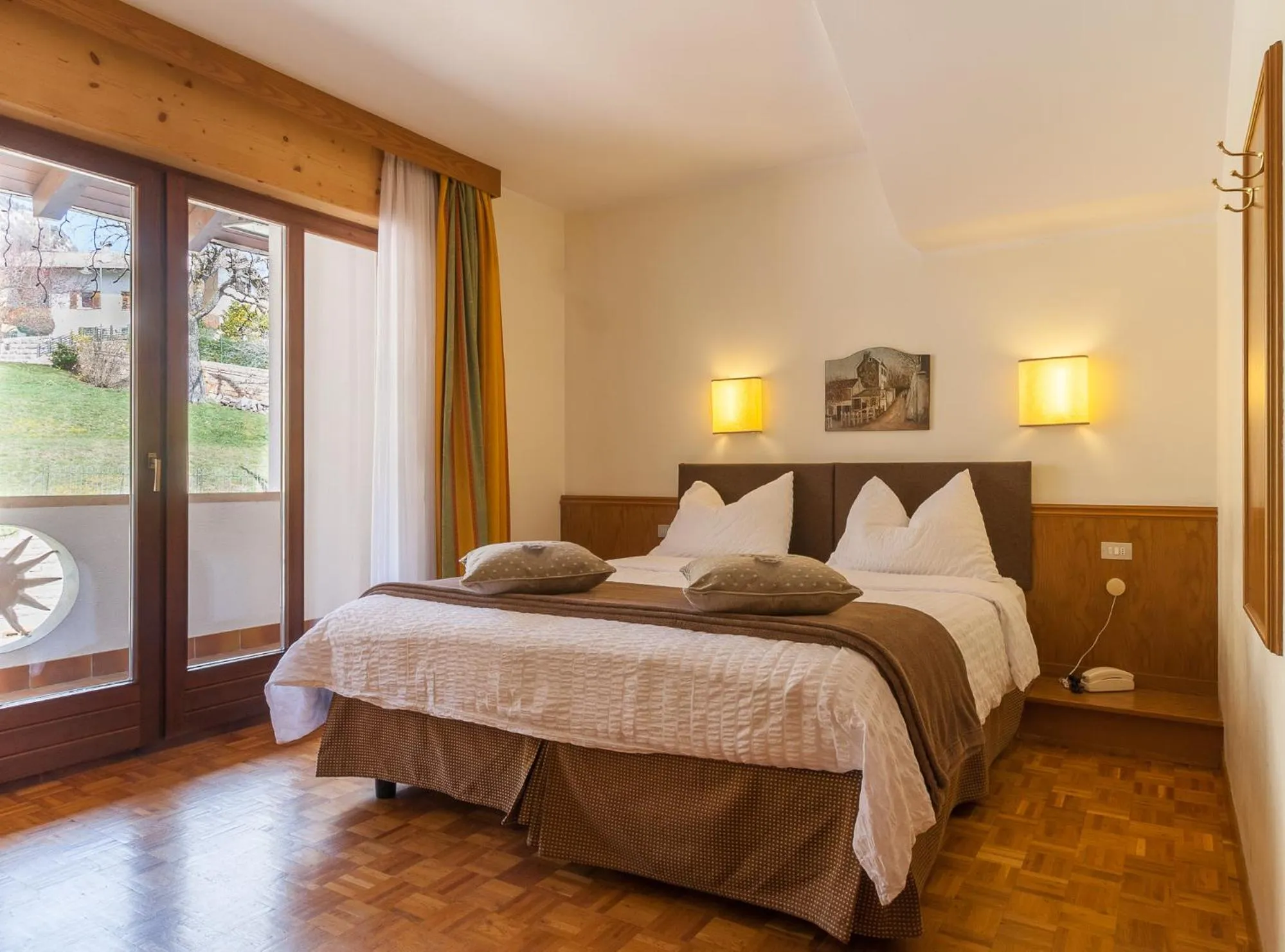 Bed in Hotel Arcobaleno