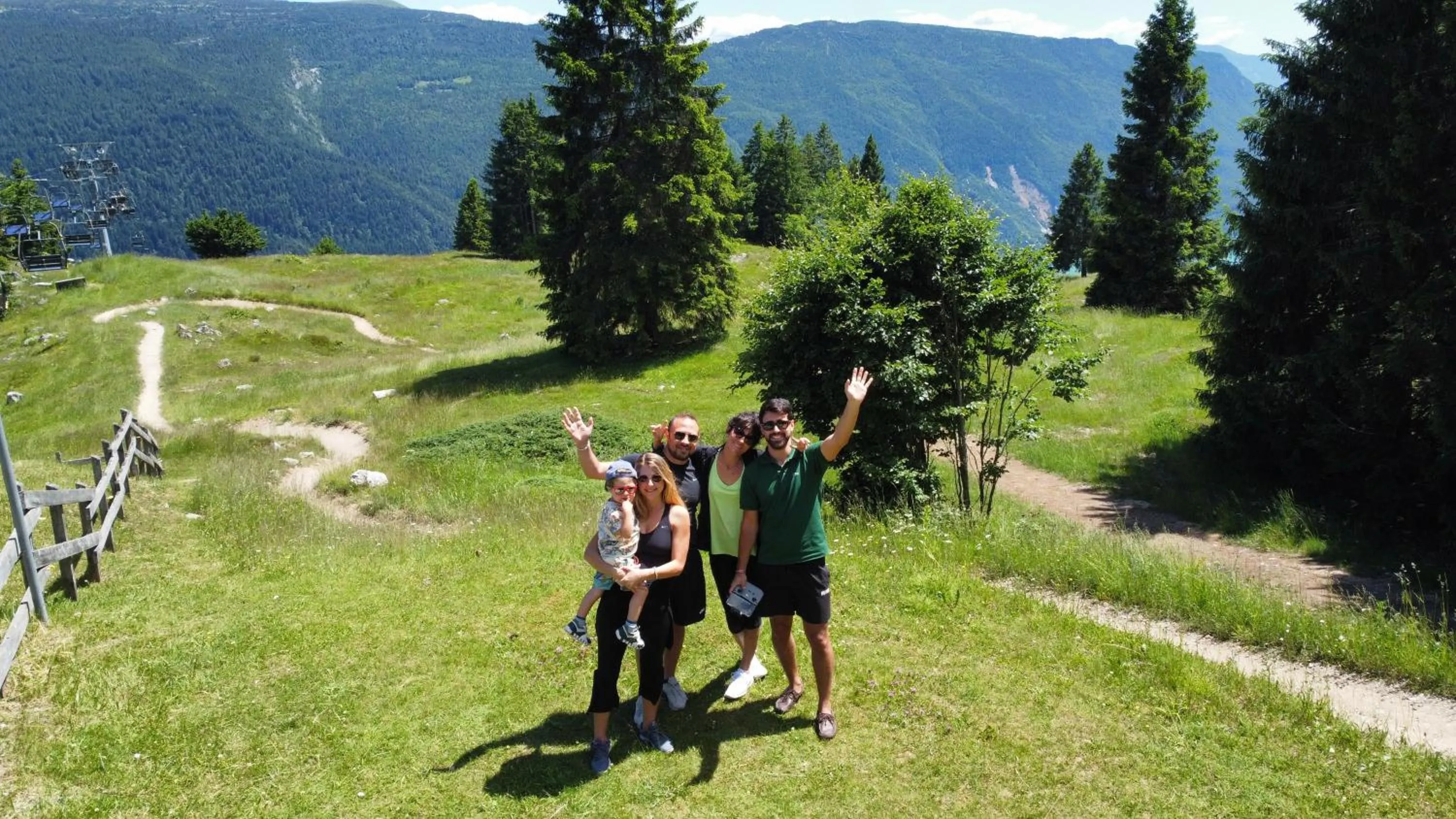Natural landscape in Hotel Arcobaleno