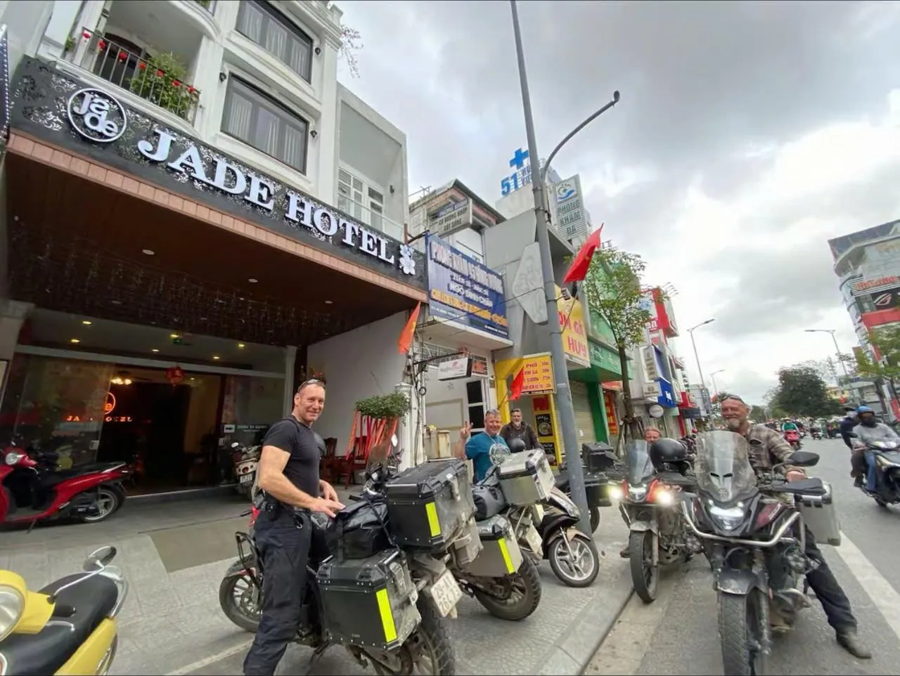 Property building in Huế Jade Hotel