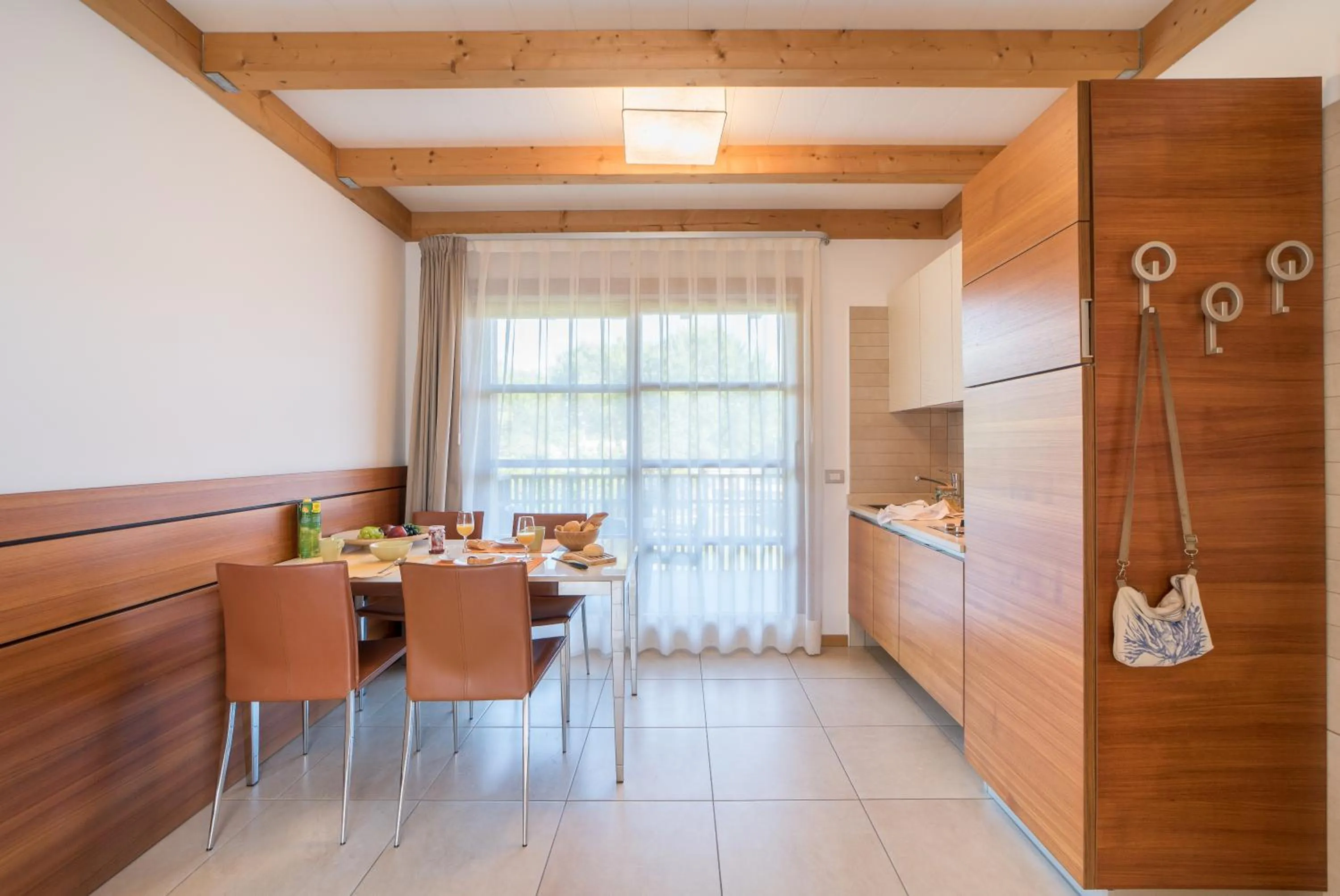 Kitchen or kitchenette in Green Village Eco Resort