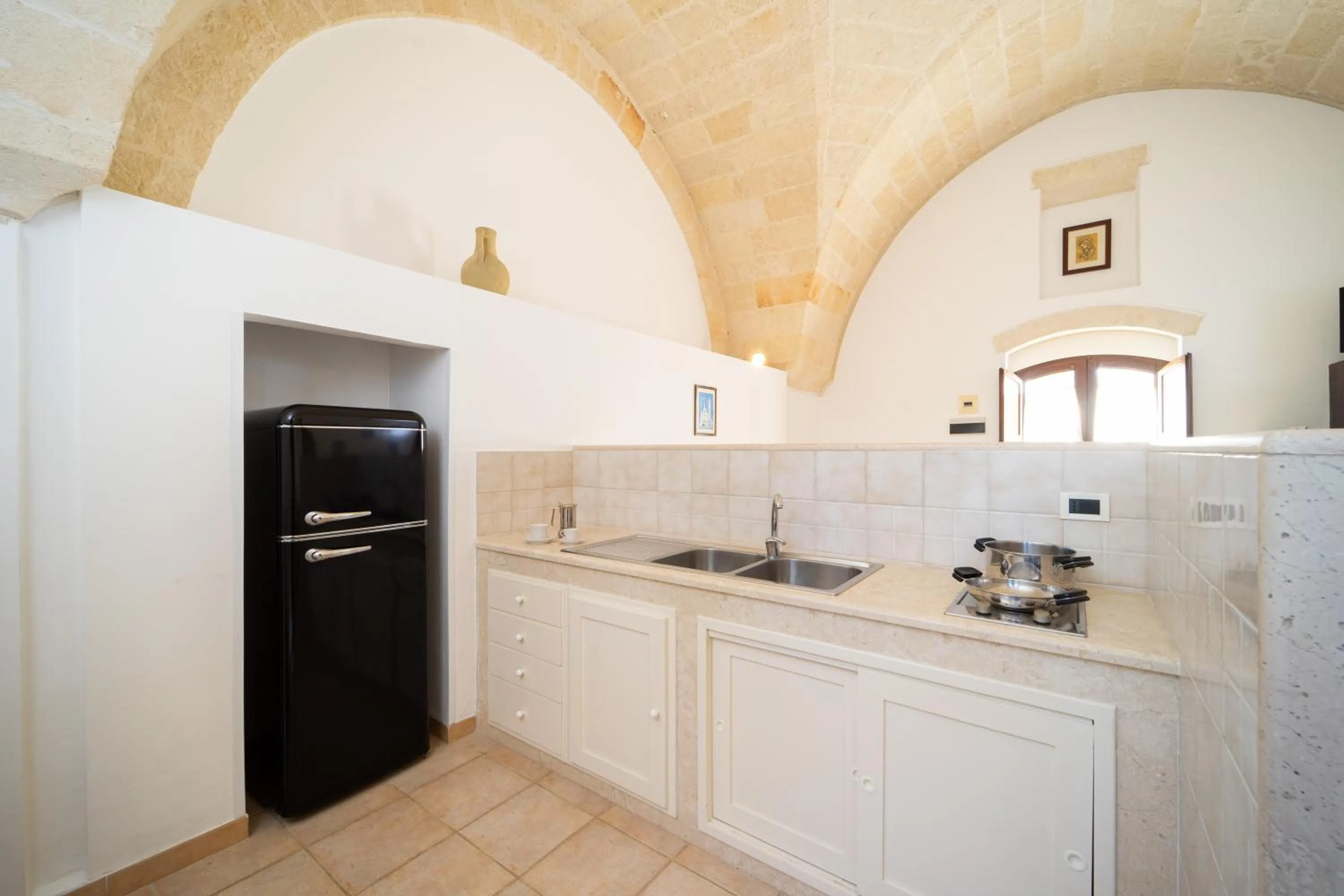 Kitchen or kitchenette in Tenuta del Barco WineRestaurant and Hospitality