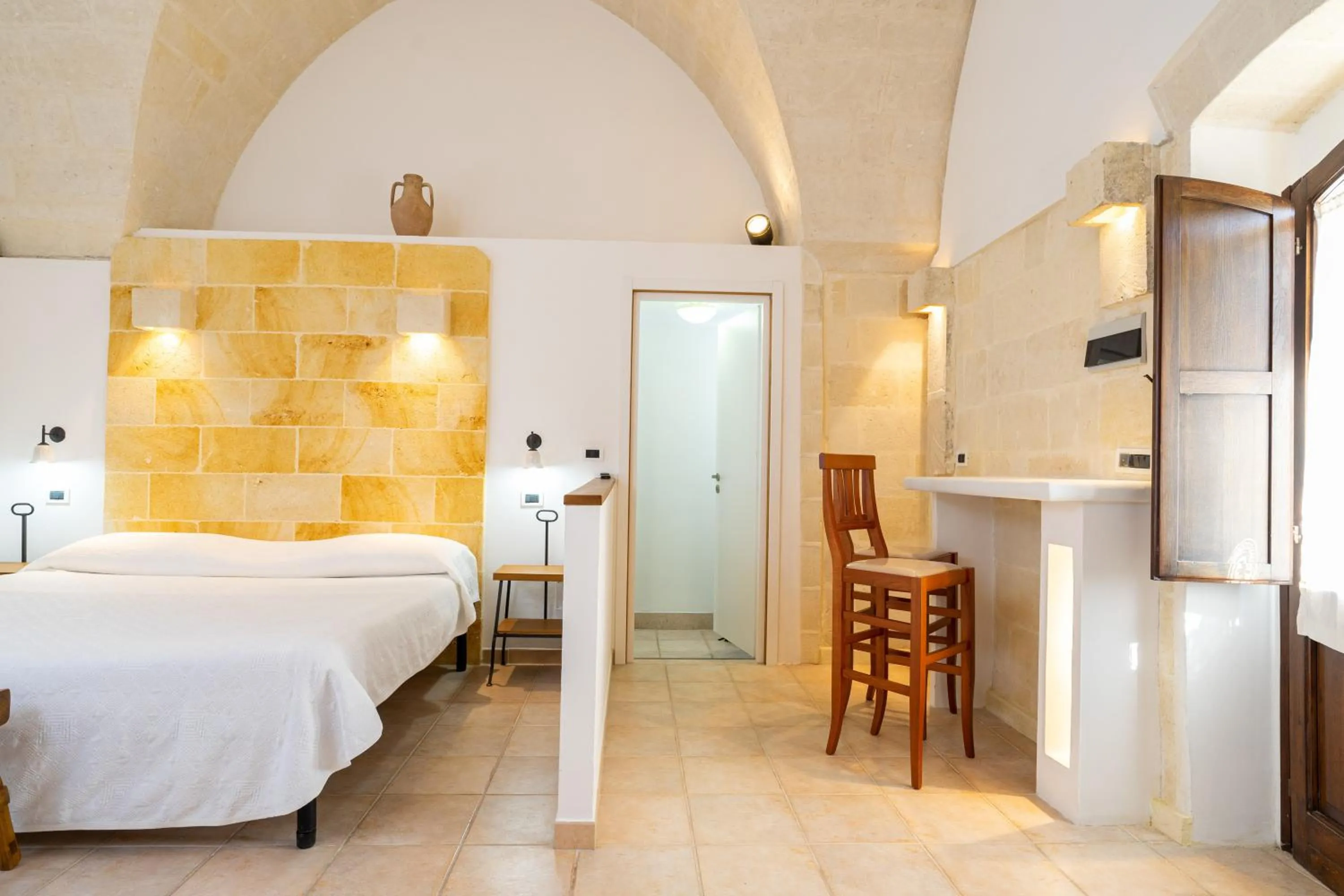 Photo of the whole room, Bed in Tenuta del Barco WineRestaurant and Hospitality