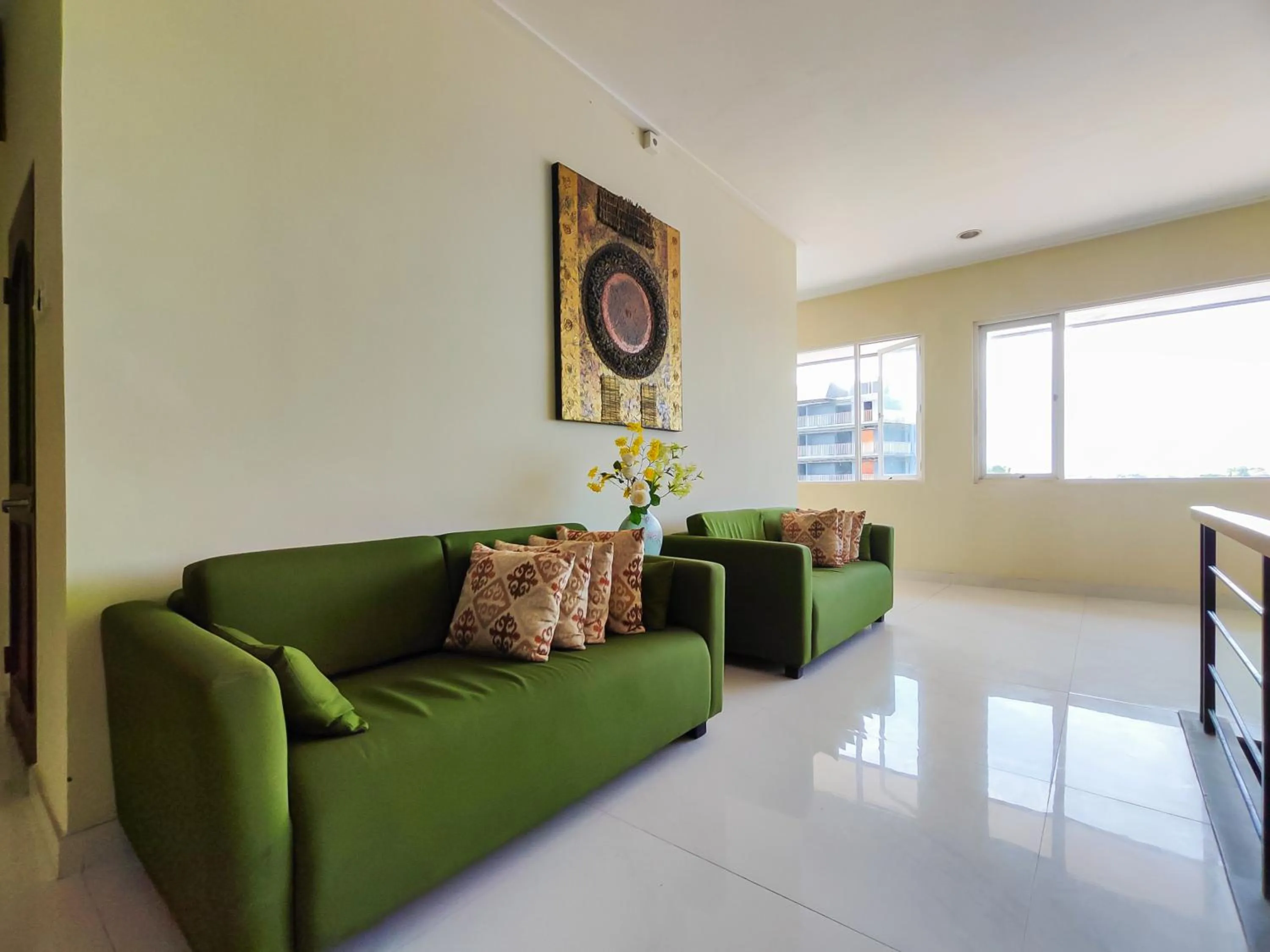 Living room in Seminyak Square Hotel And Villas