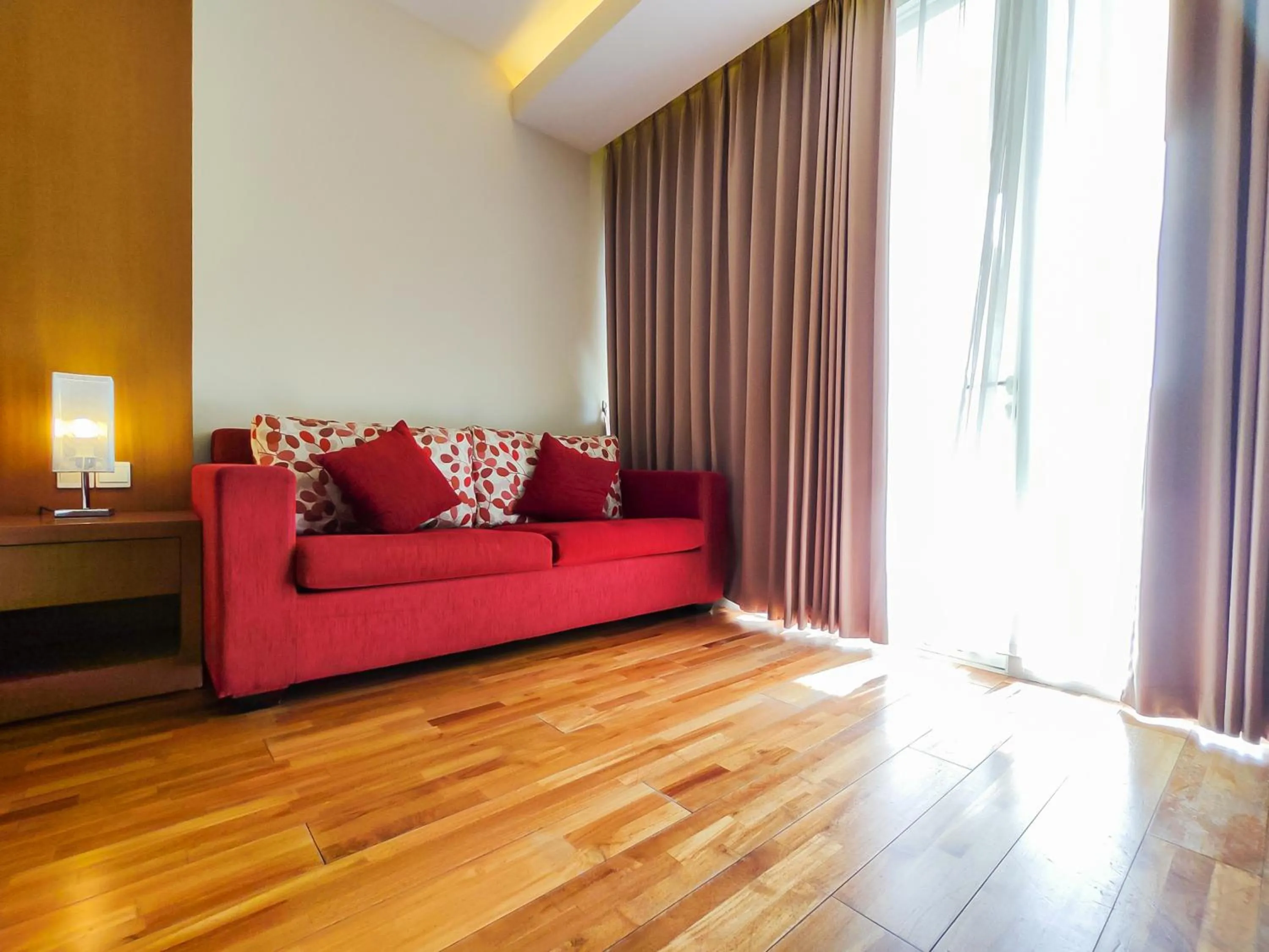 Seating area in Seminyak Square Hotel And Villas