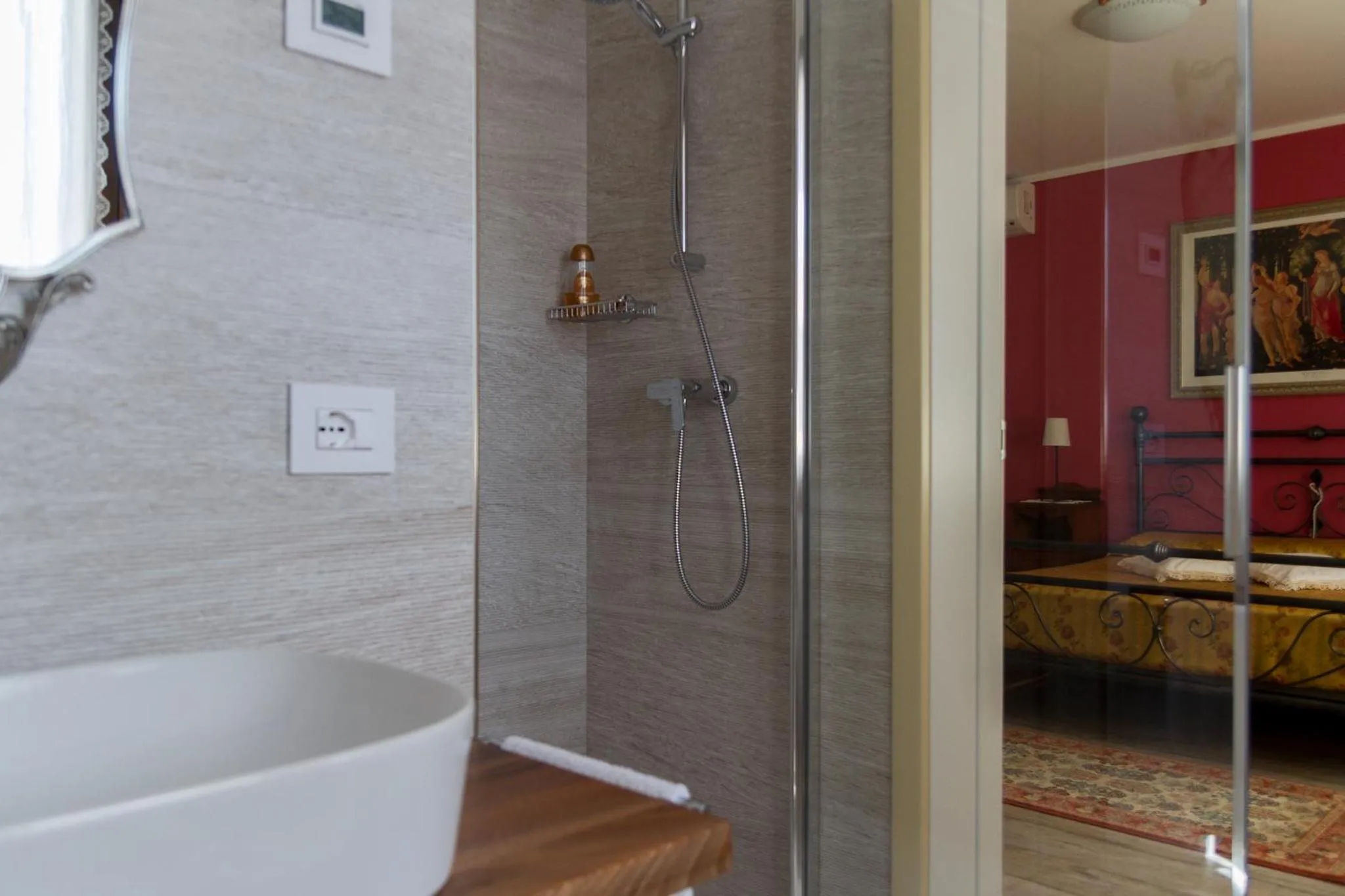 Bathroom in B&B La Rinascita