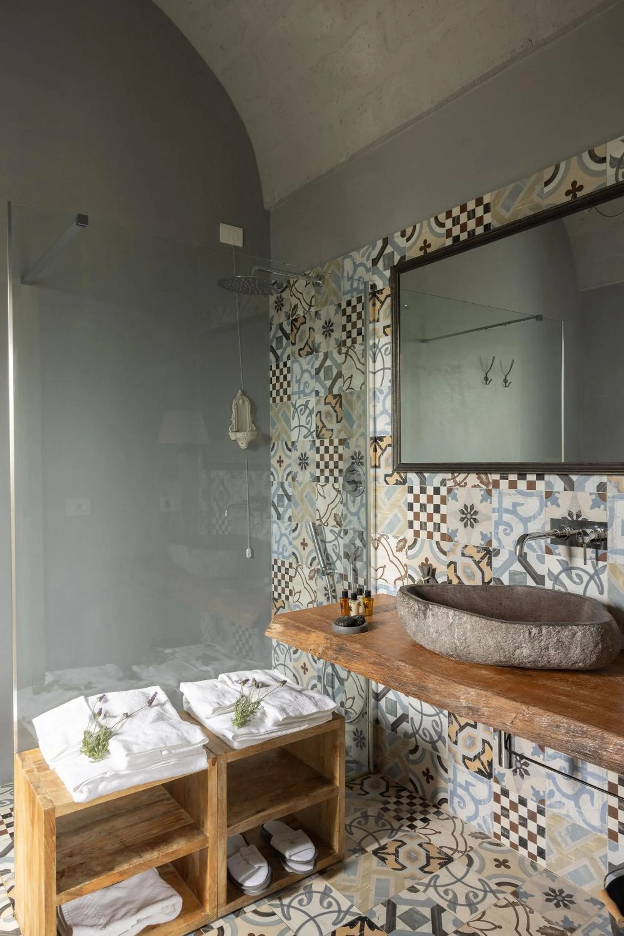 Shower in Masseria San Francesco