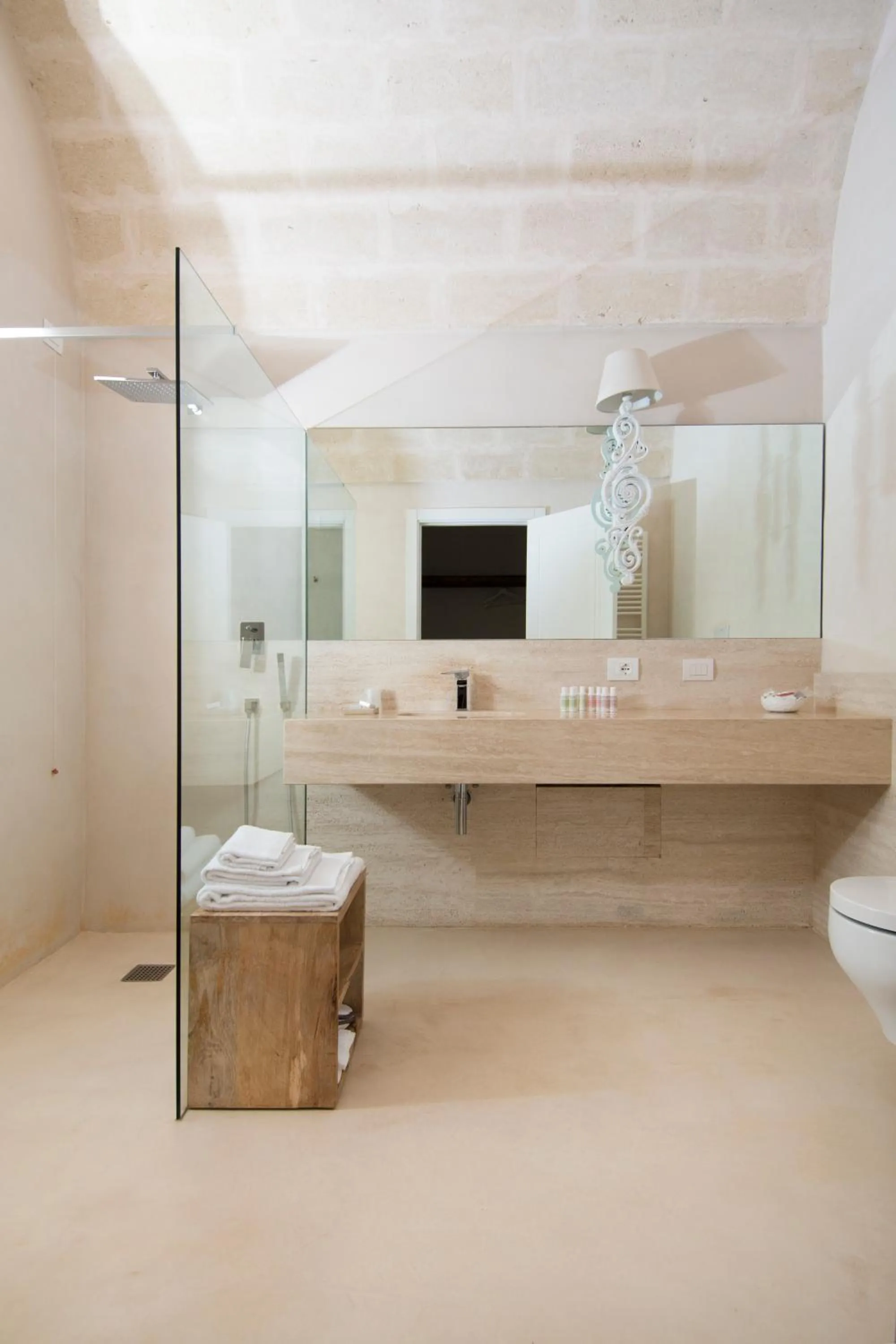 Shower in Masseria San Francesco