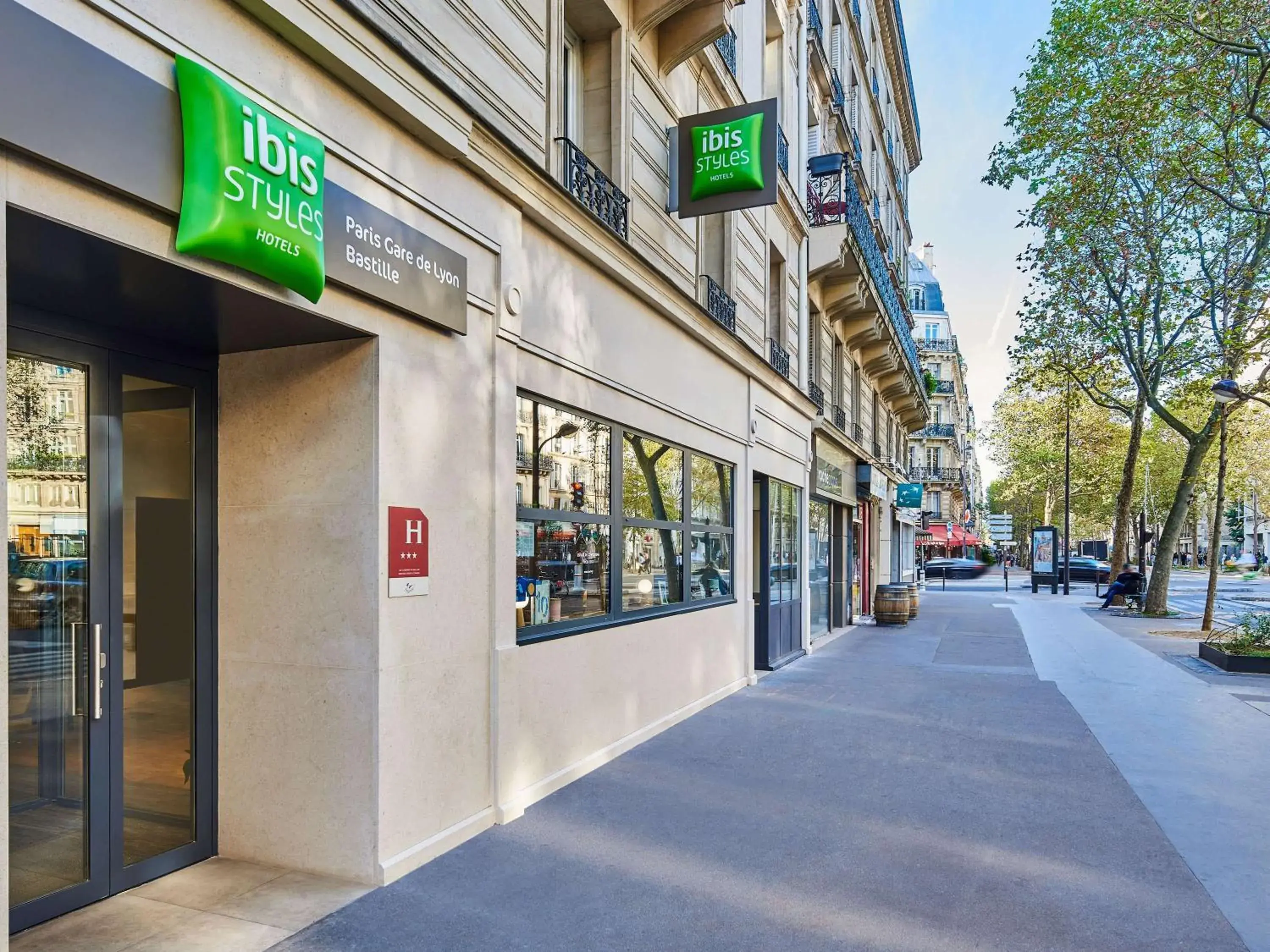 Property building in Ibis Styles Hotel Paris Gare de Lyon Bastille Property building in Ibis Styles Hotel Paris Gare de Lyon Bastille