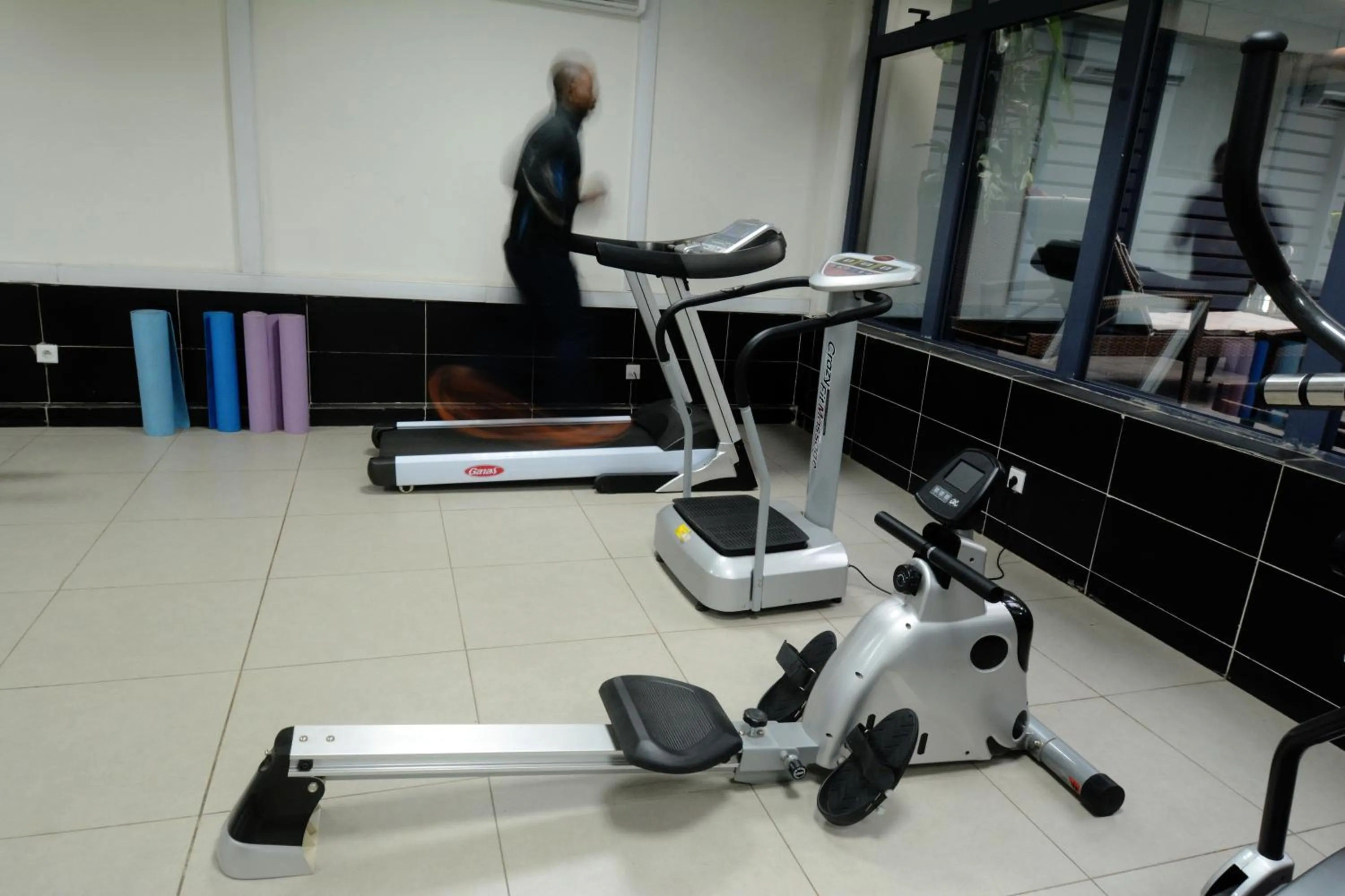 Fitness centre/facilities in Hotel La Falaise Yaounde