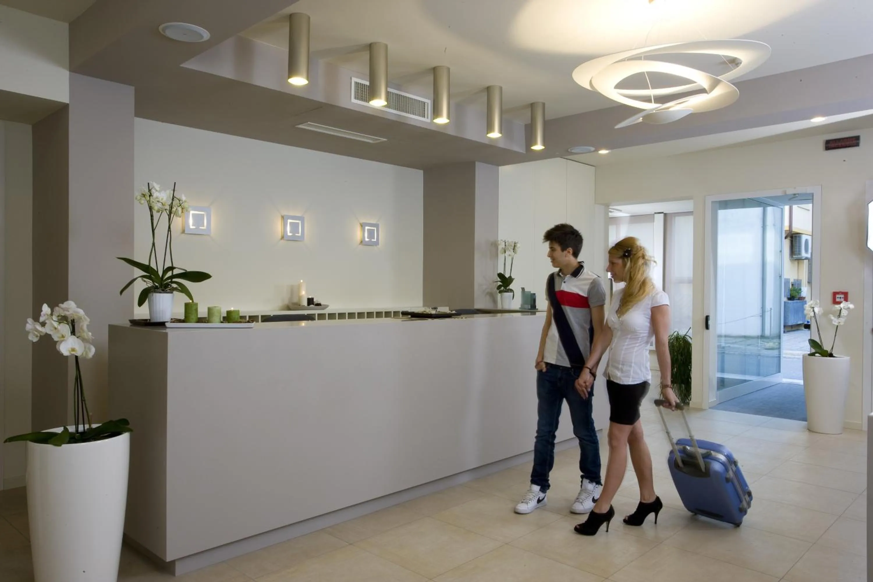 Lobby or reception in Hotel Consuelo