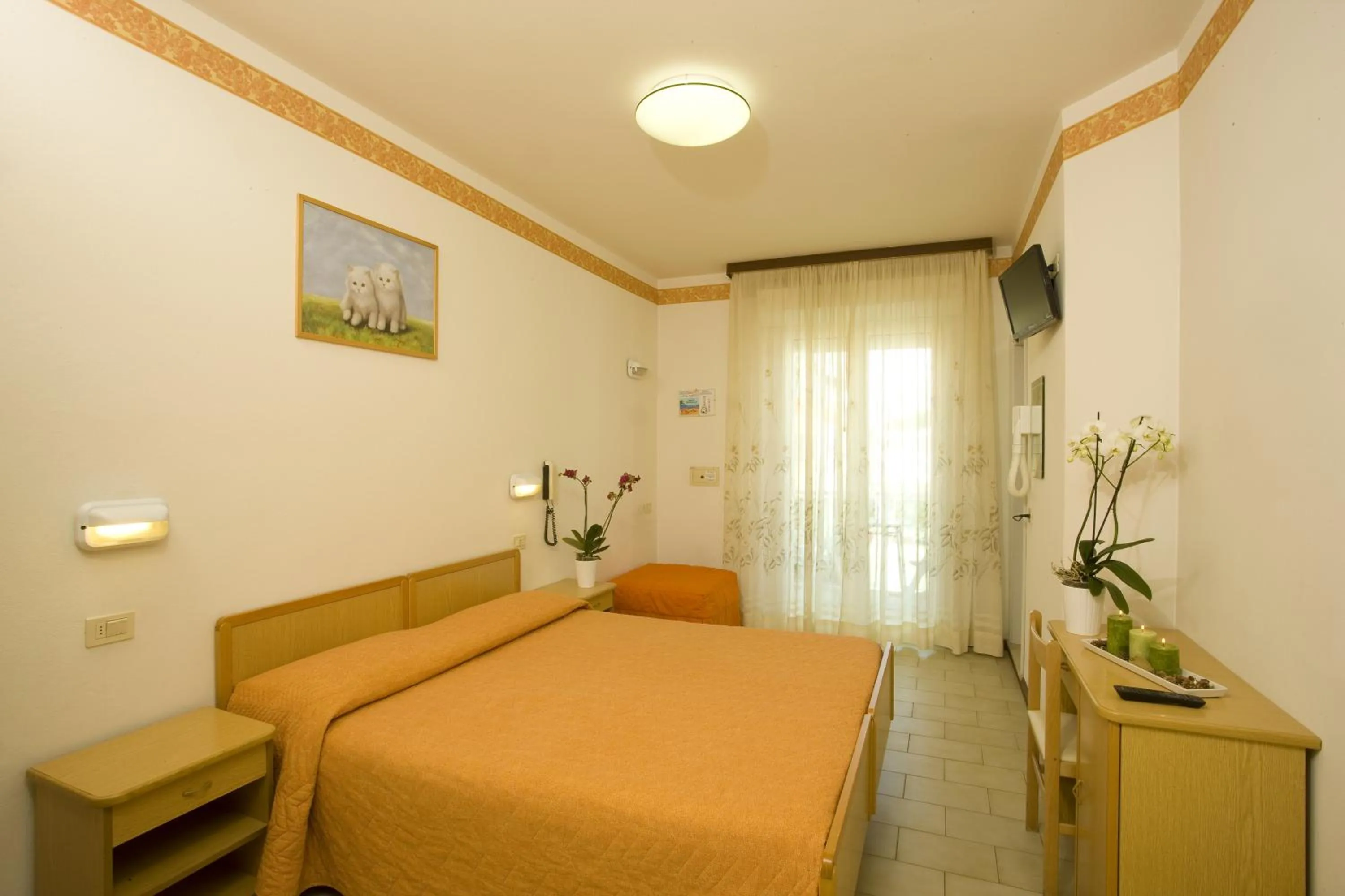 Bedroom, Bed in Hotel Consuelo