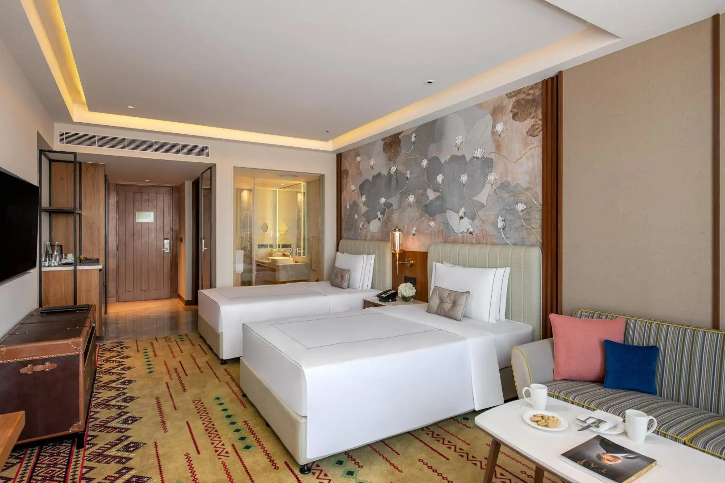 Luxury Room twin Bed in Taj Mussoorie Foothills, Dehradun Luxury Room twin Bed in Taj Mussoorie Foothills, Dehradun