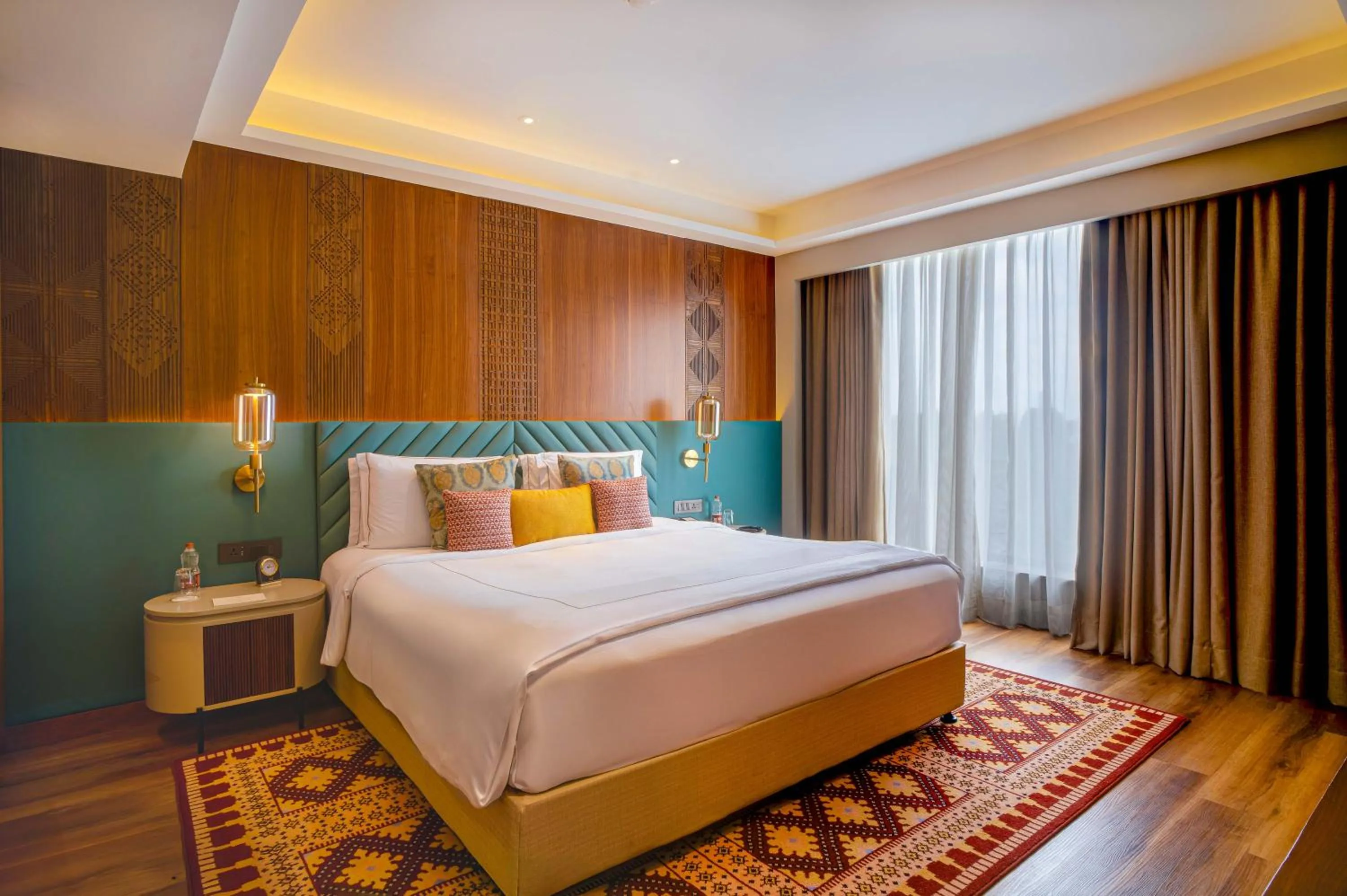 Bedroom, Bed in Taj Mussoorie Foothills, Dehradun