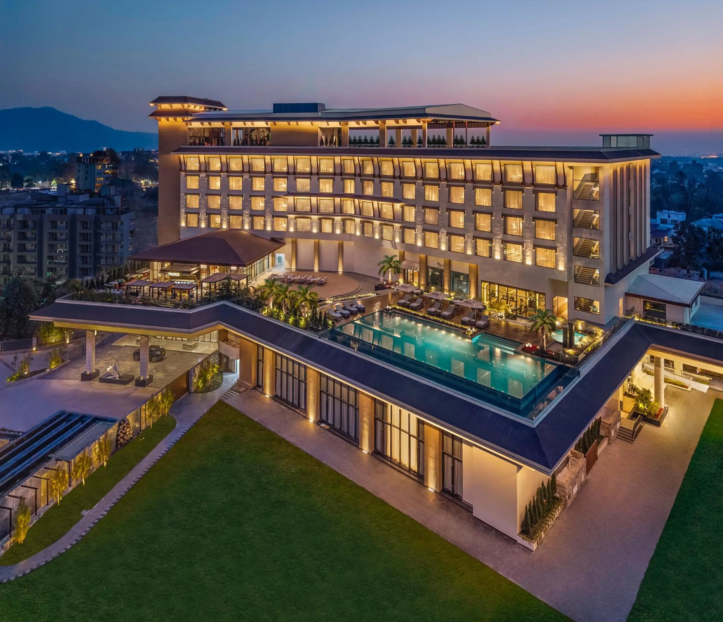 Property building in Taj Mussoorie Foothills, Dehradun