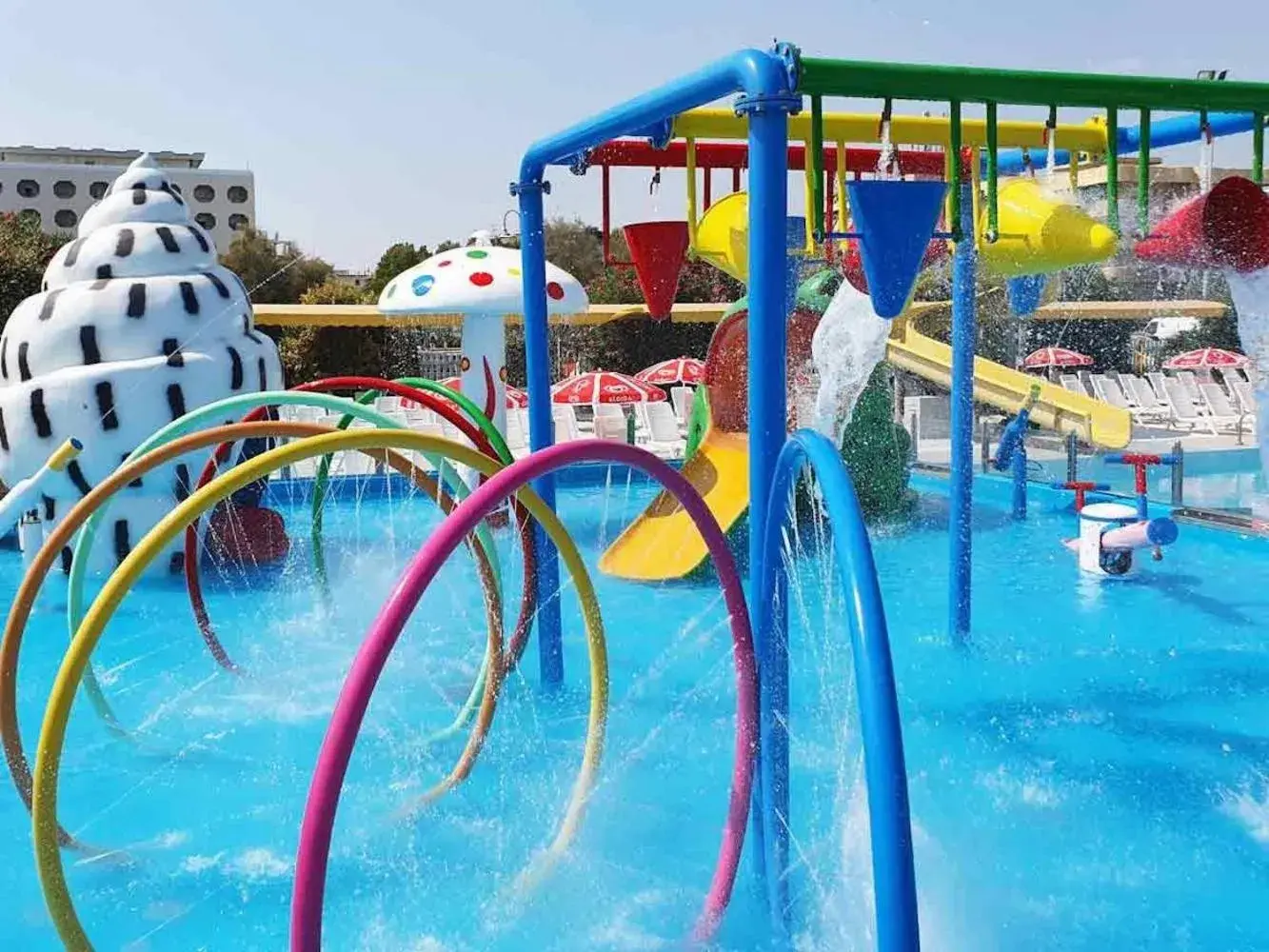 Swimming pool, Water Park in Hotel Majorca