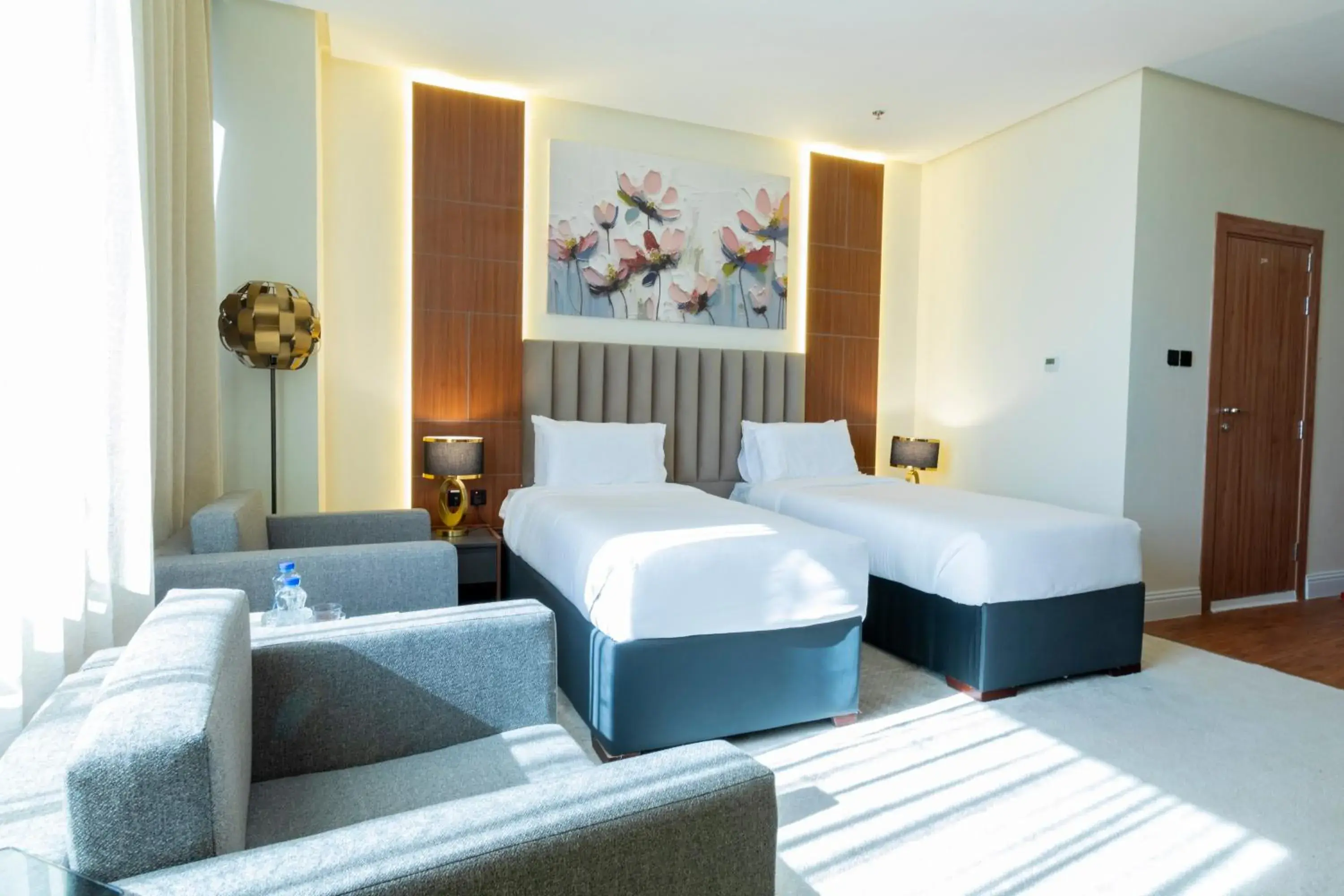 Twin Room with City View in Park Avenues Hotel Twin Room with City View in Park Avenues Hotel