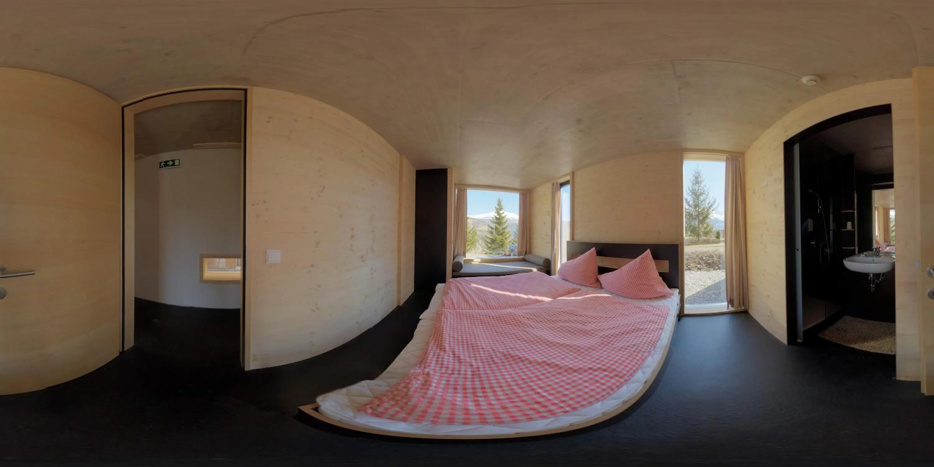 Bed in Refugio Laudegg