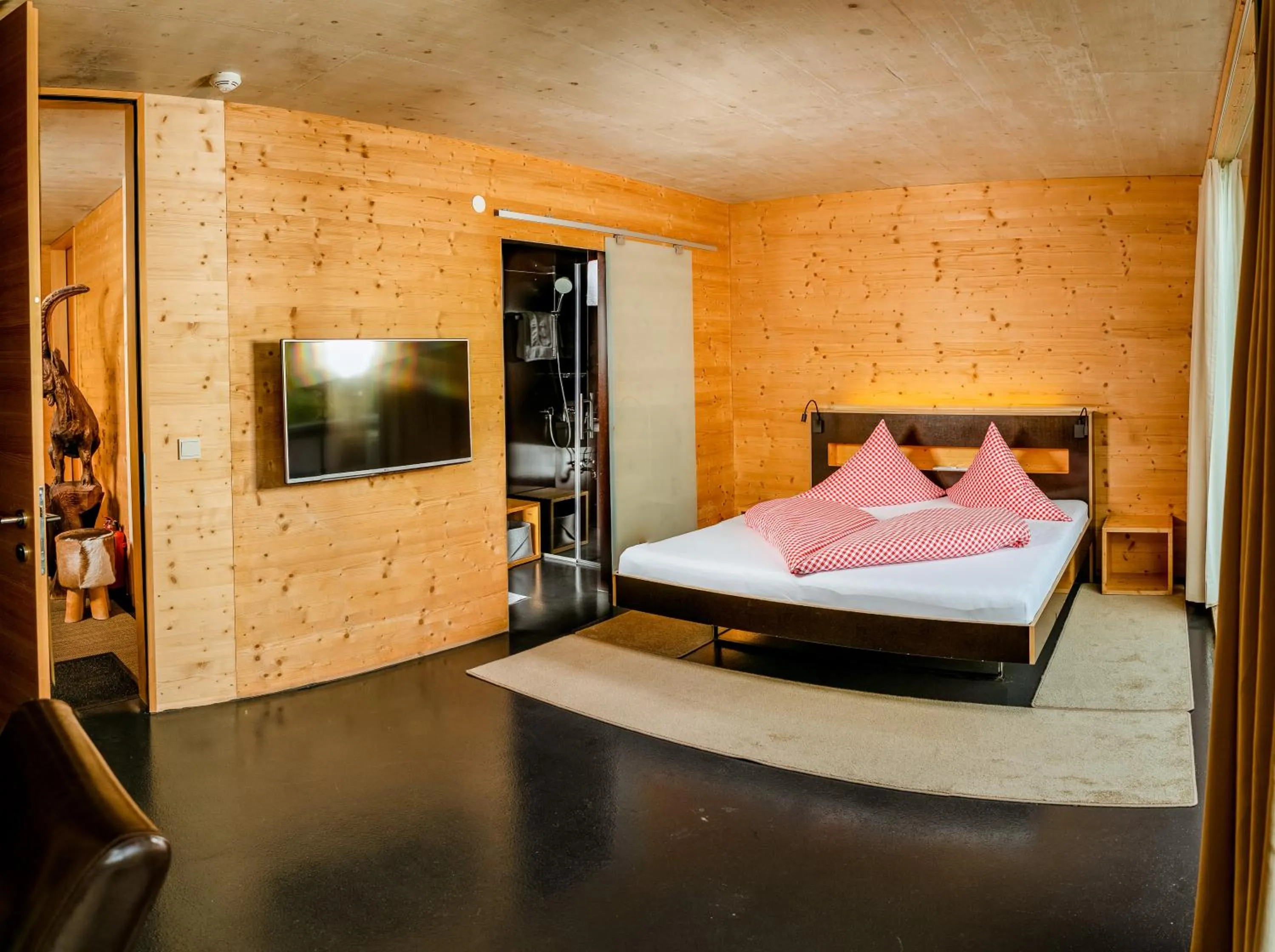 Bedroom, Bed in Refugio Laudegg