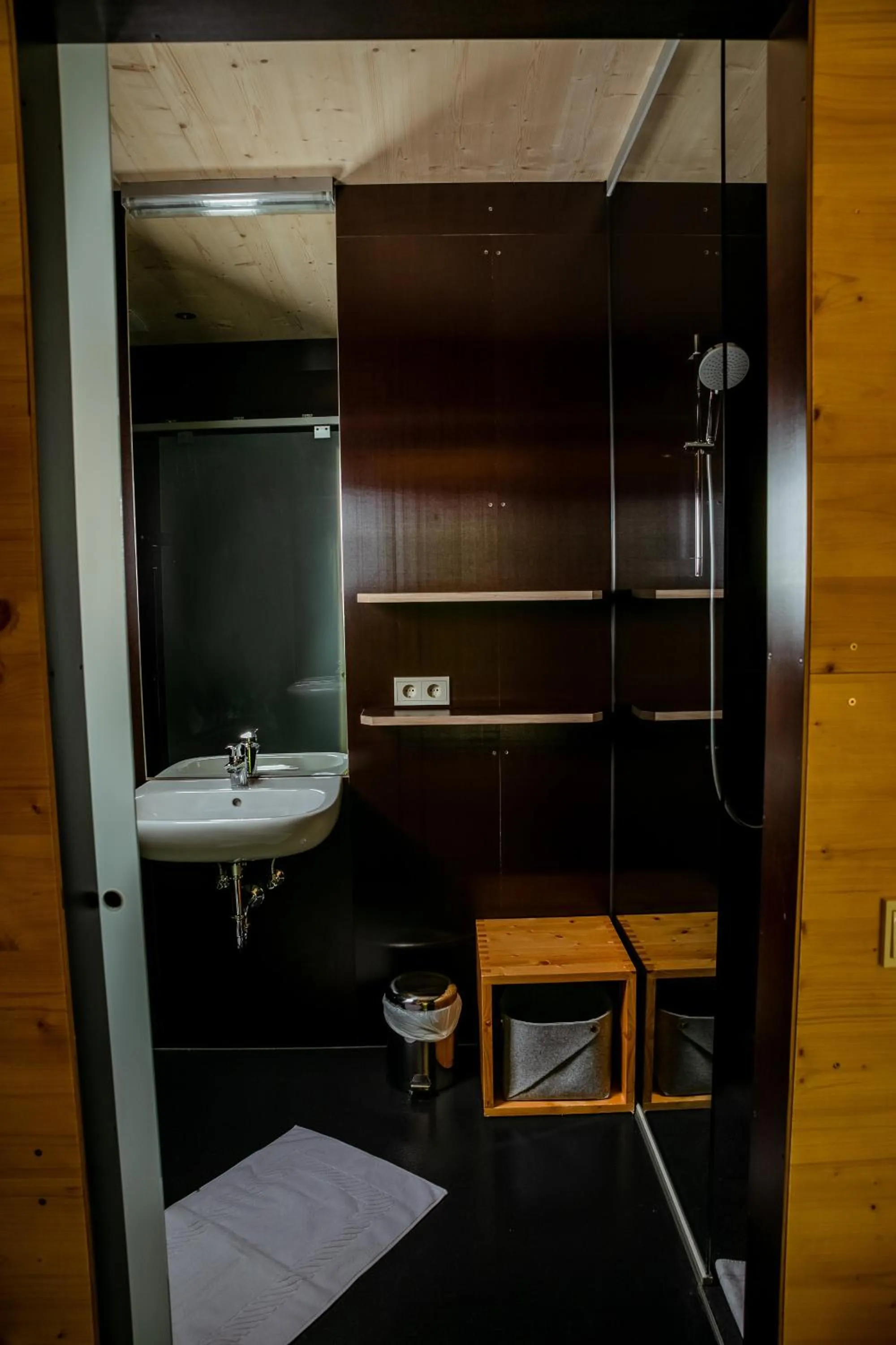 Bathroom in Refugio Laudegg