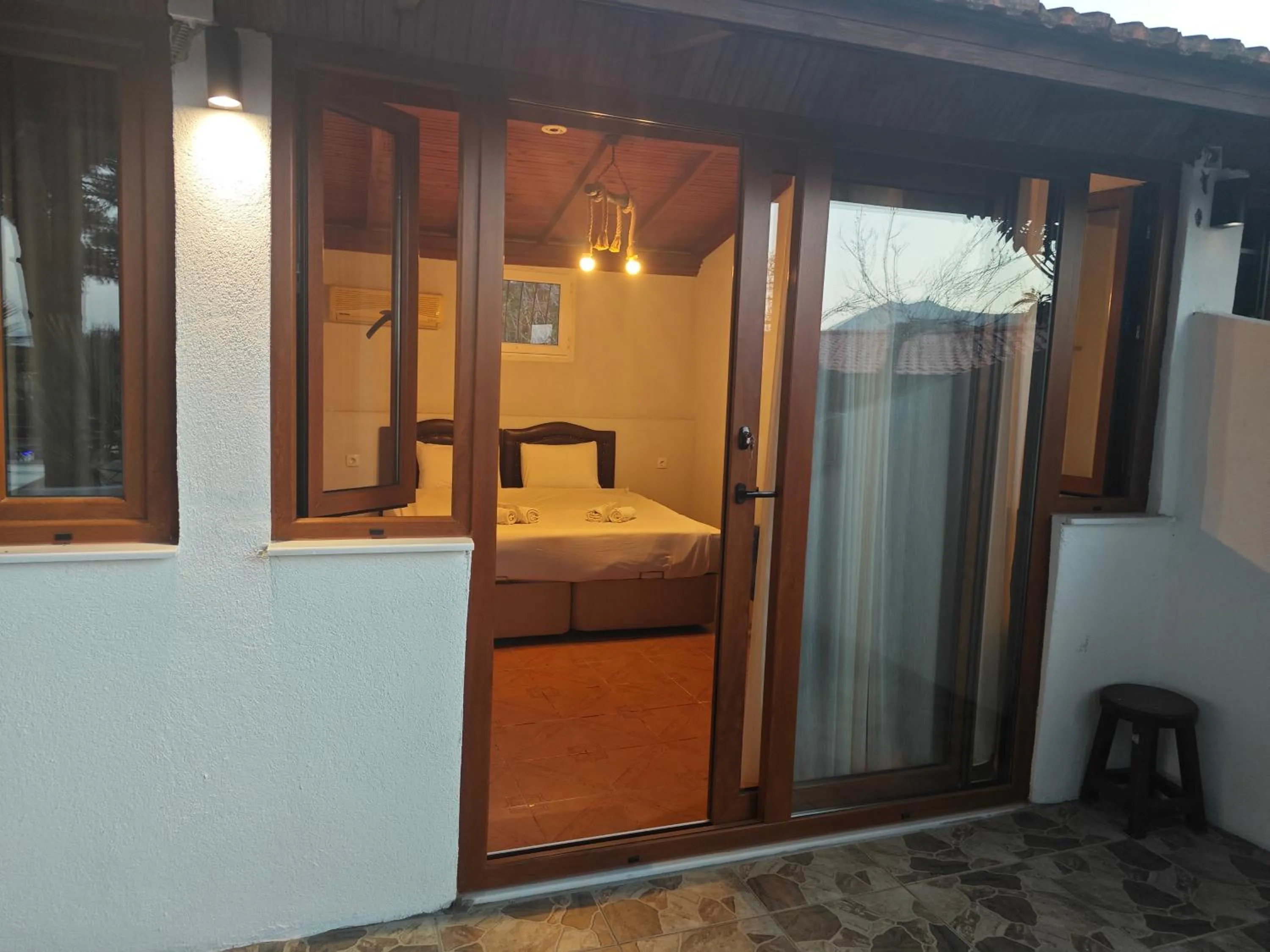 Bed in Atillas Getaway