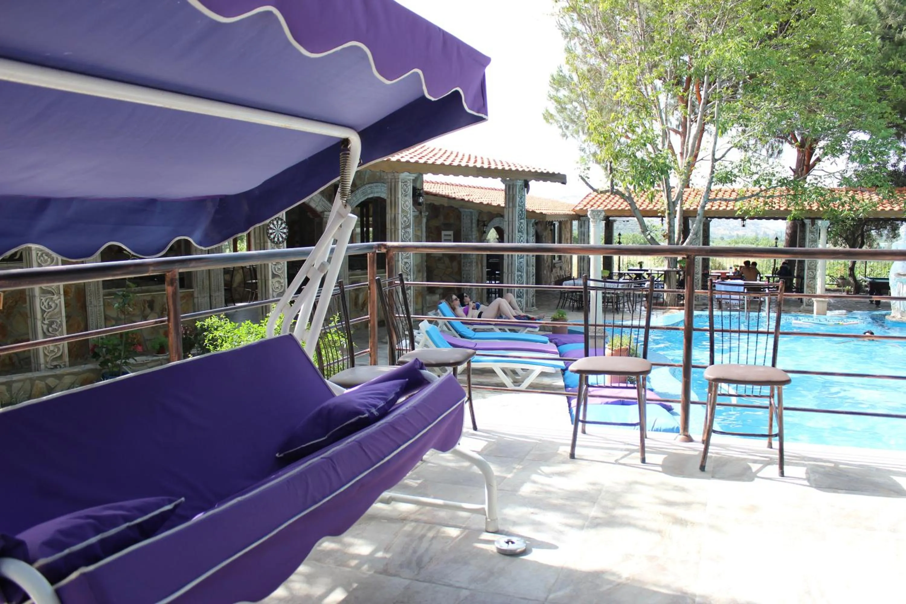 Patio in Atillas Getaway