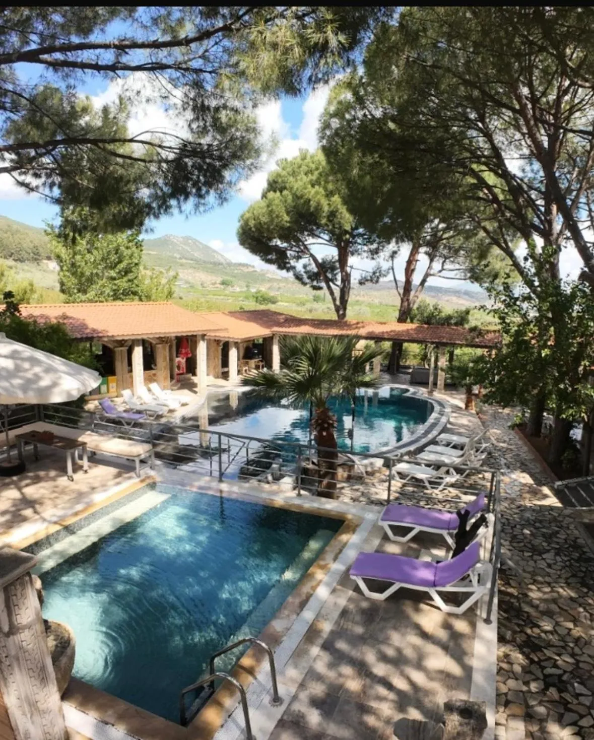 Swimming pool in Atillas Getaway