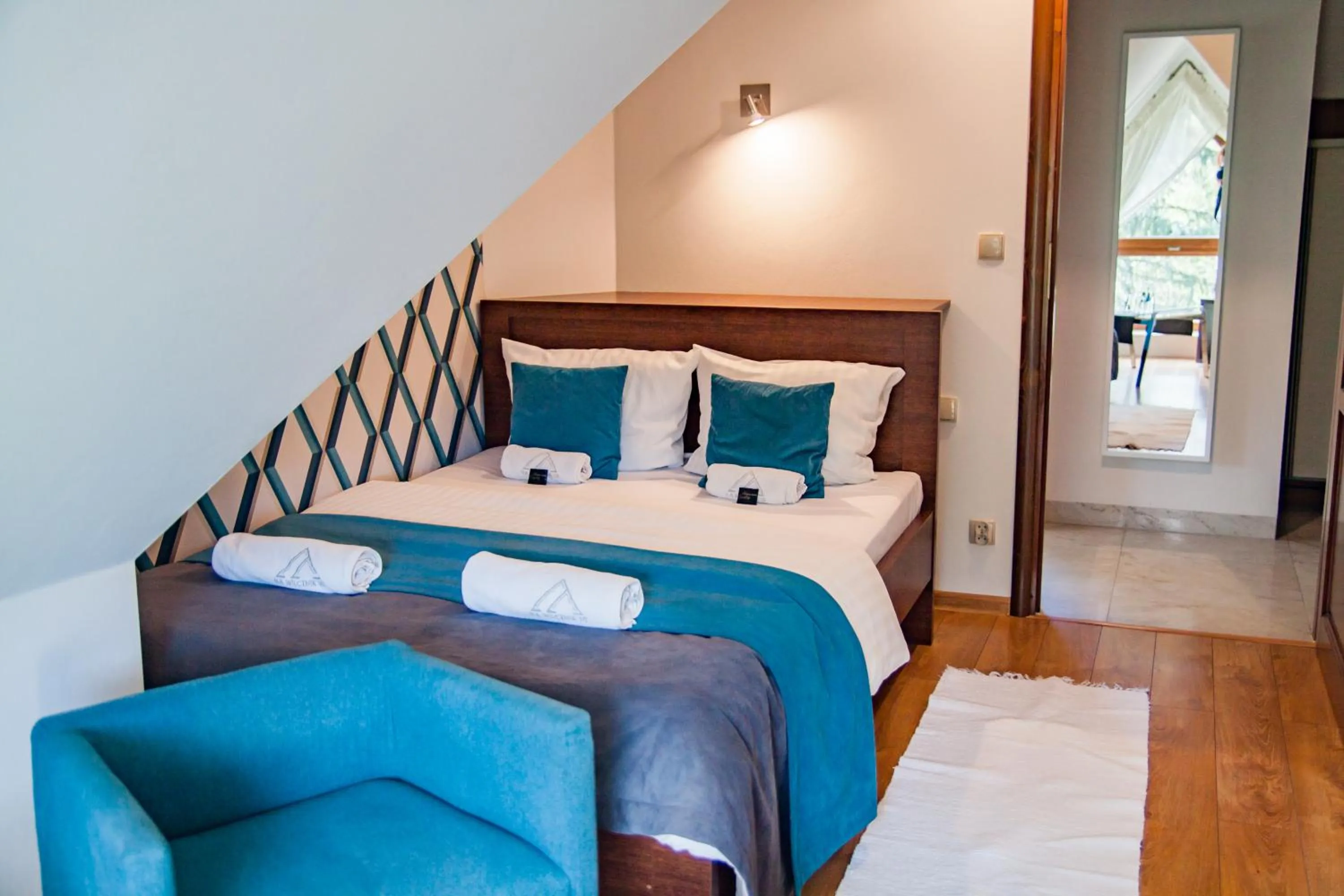 Bedroom, Bed in Wilcznik 10