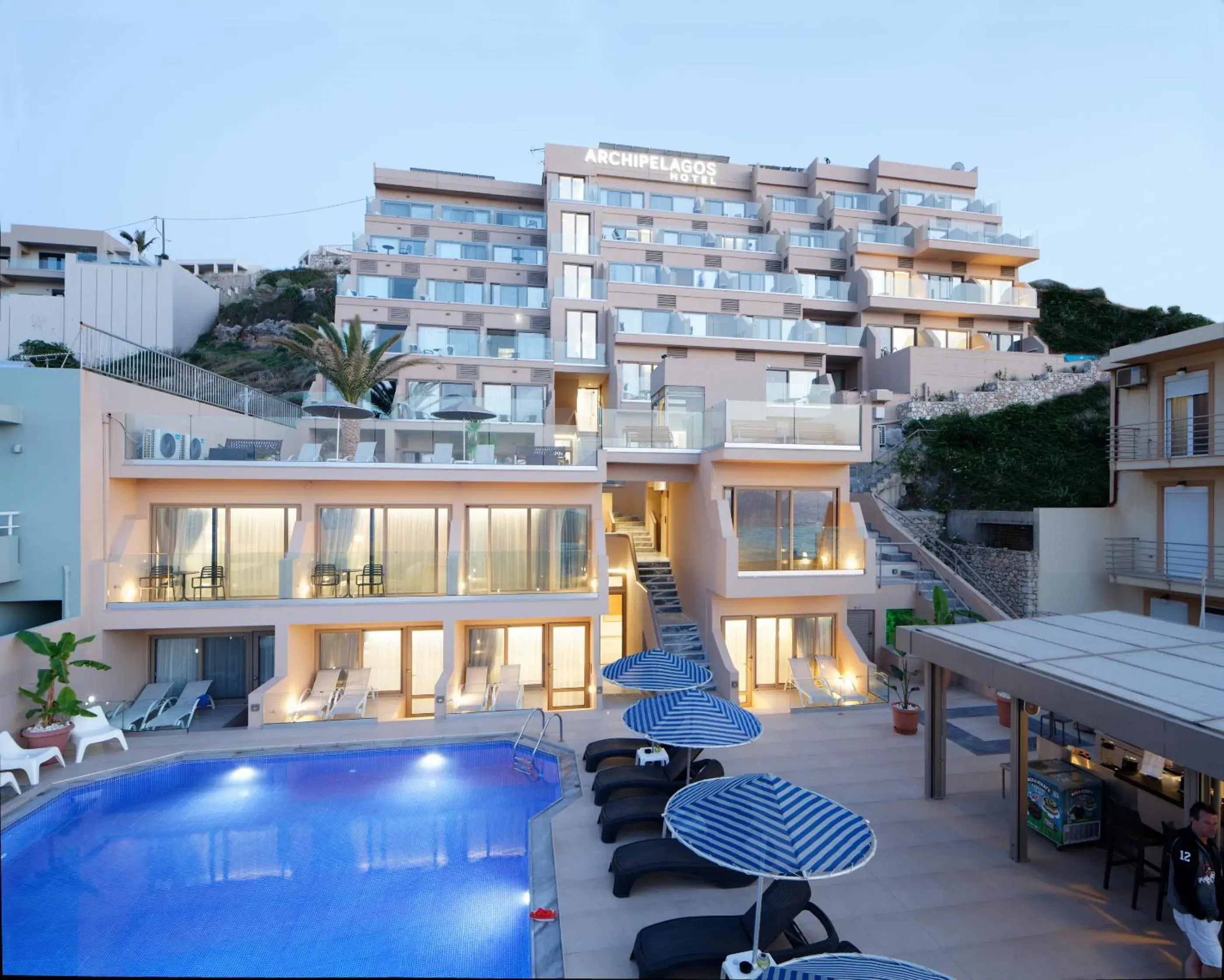 Bird's eye view in Archipelagos Hotel Bird's eye view in Archipelagos Hotel