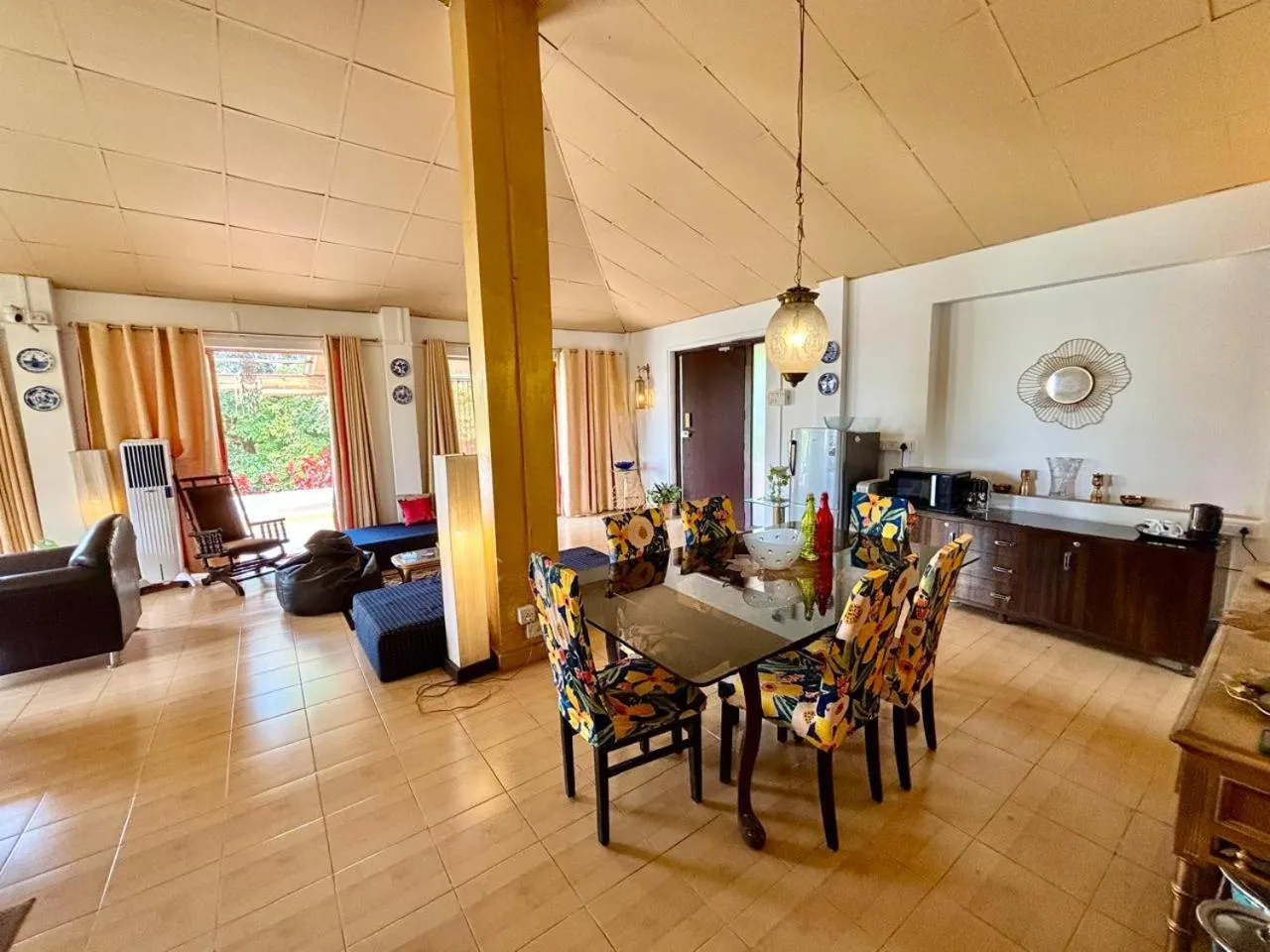 Dining area in Honeywood Holiday Homes