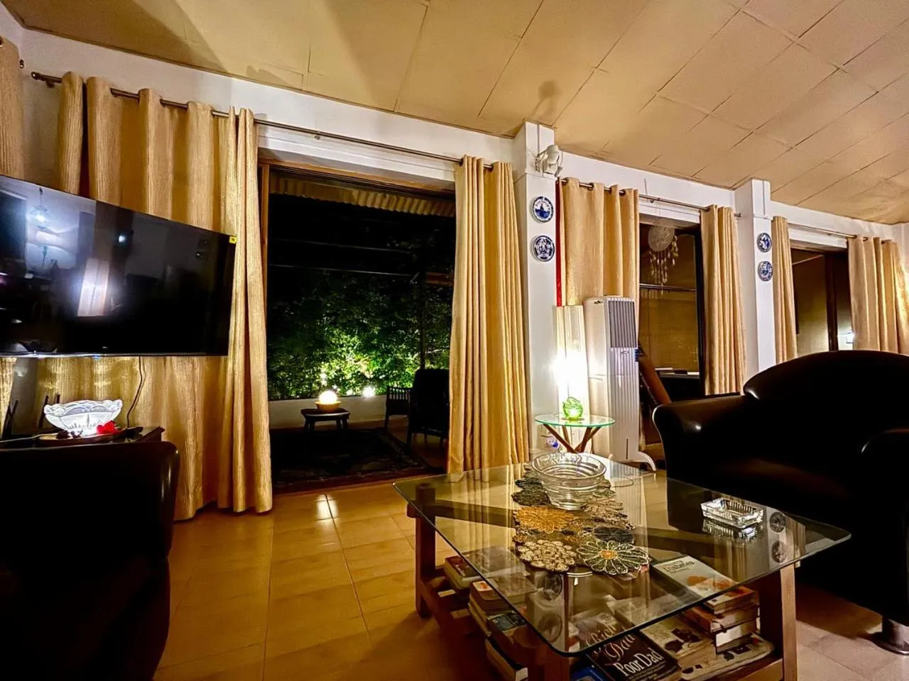 Living room in Honeywood Holiday Homes