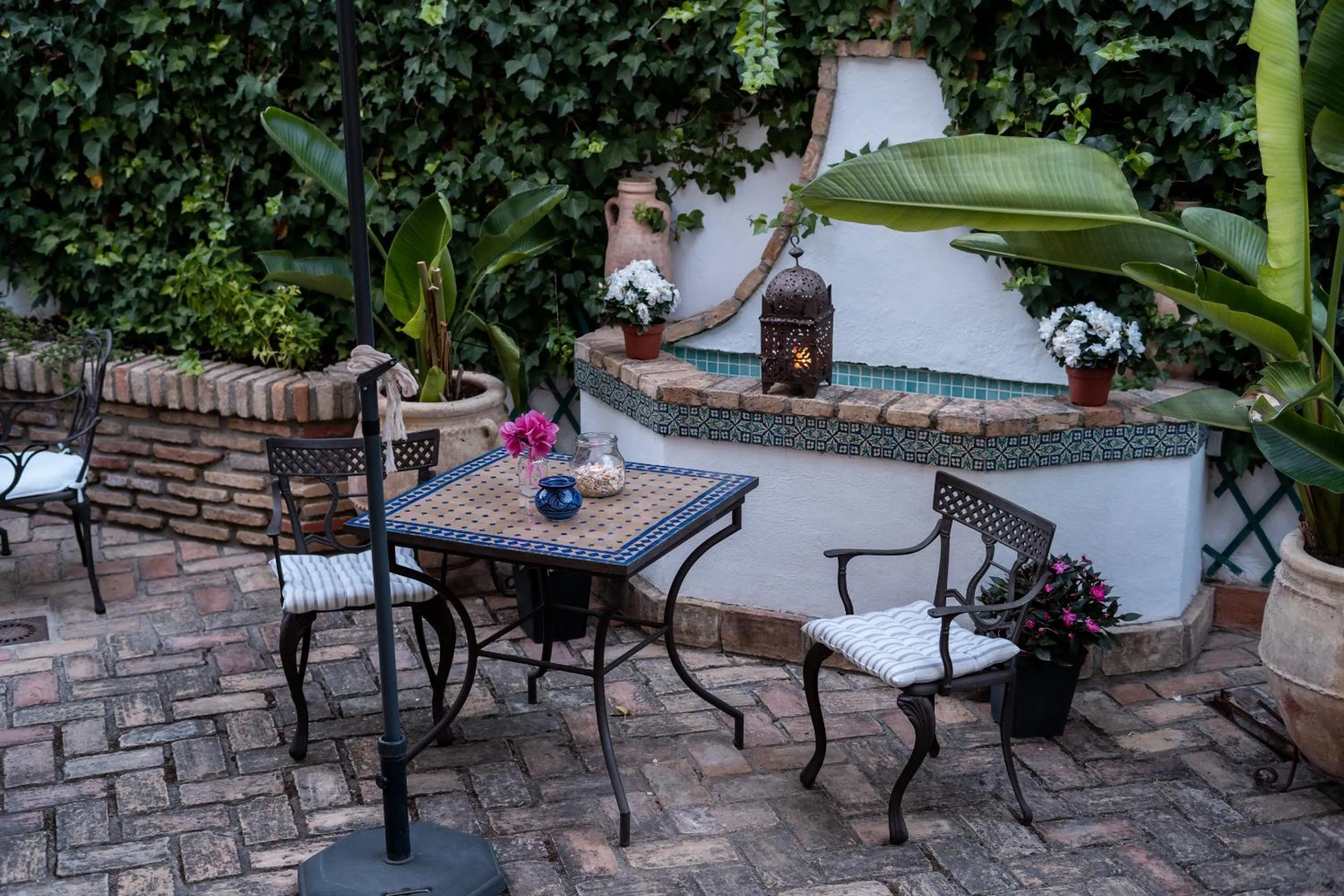 Patio in Hotel Azalea Playa