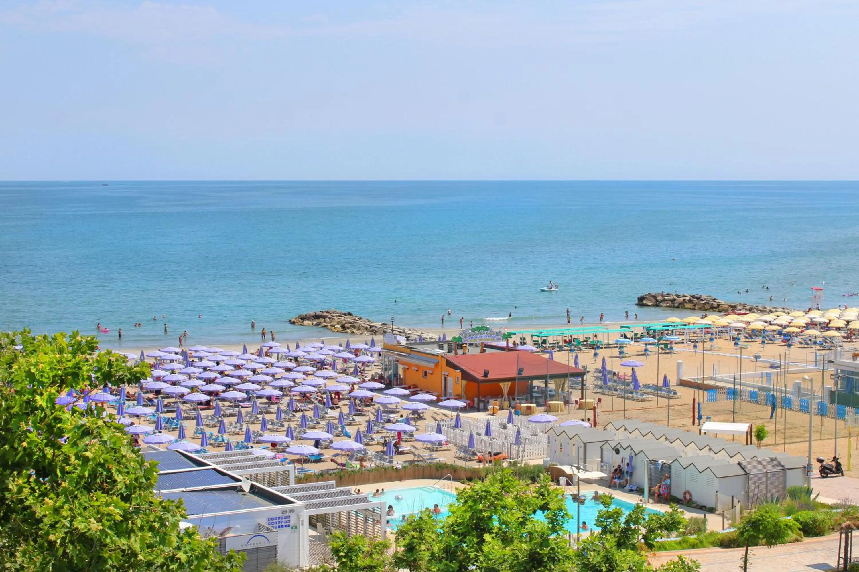 Bedroom in Hotel Bristol - a 30 mt dalla spiaggia
