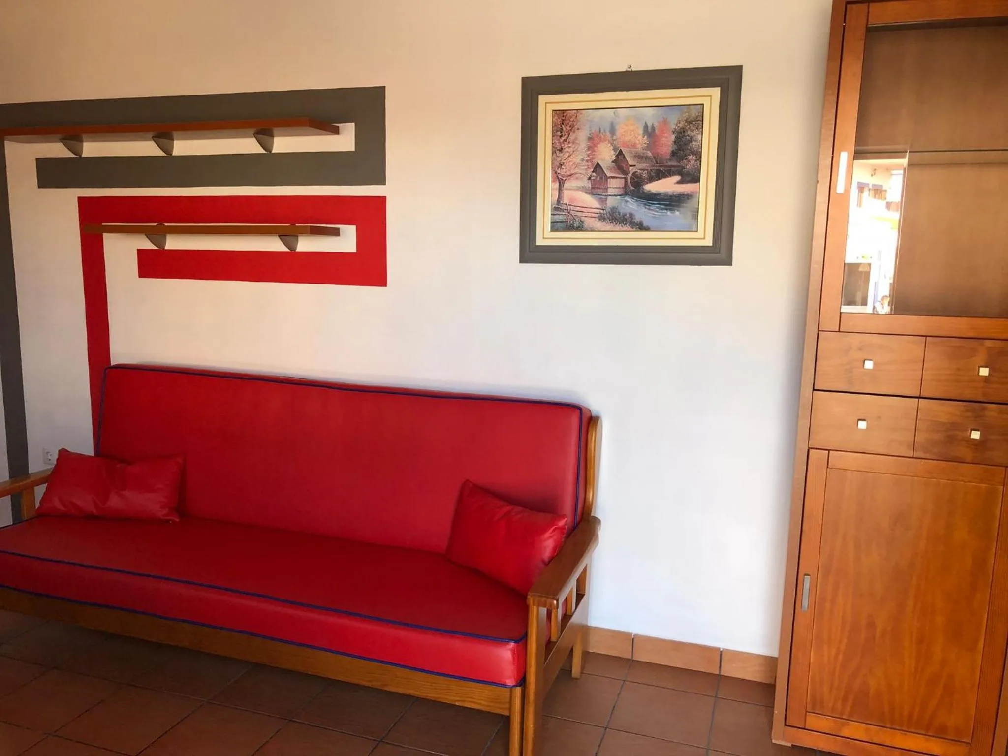 Living room in Camping Villa Park Zambujeira do Mar