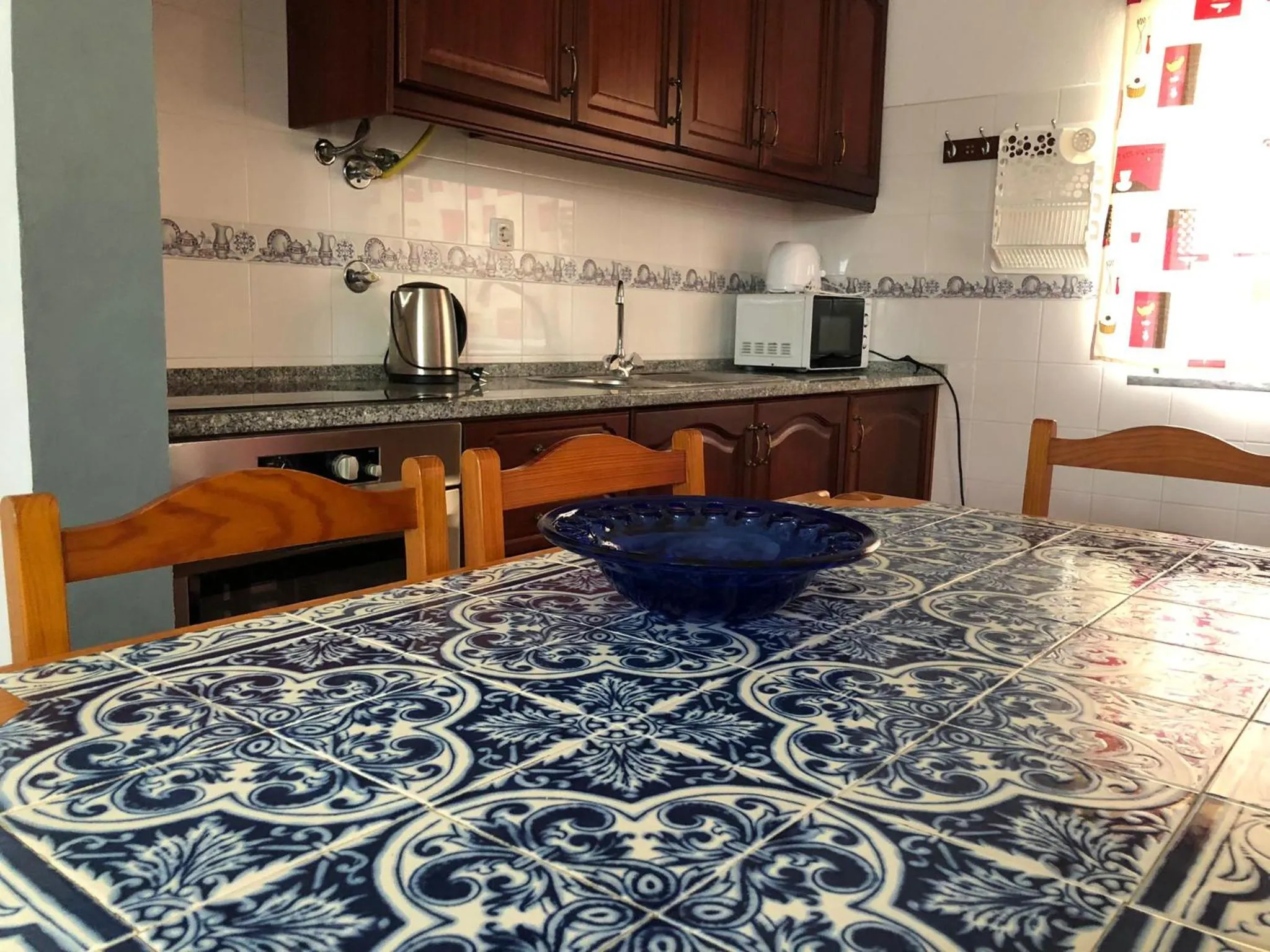 Kitchen or kitchenette in Camping Villa Park Zambujeira do Mar