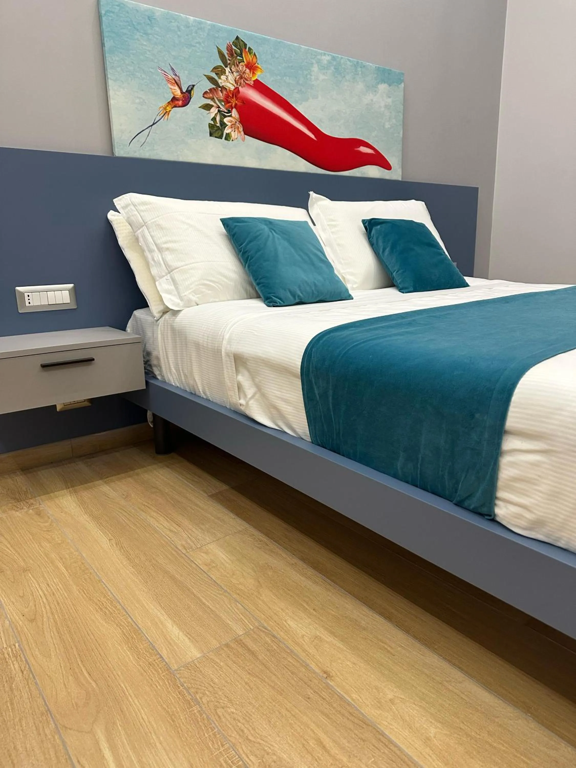 Bed in Hotiday Napoli Astoria