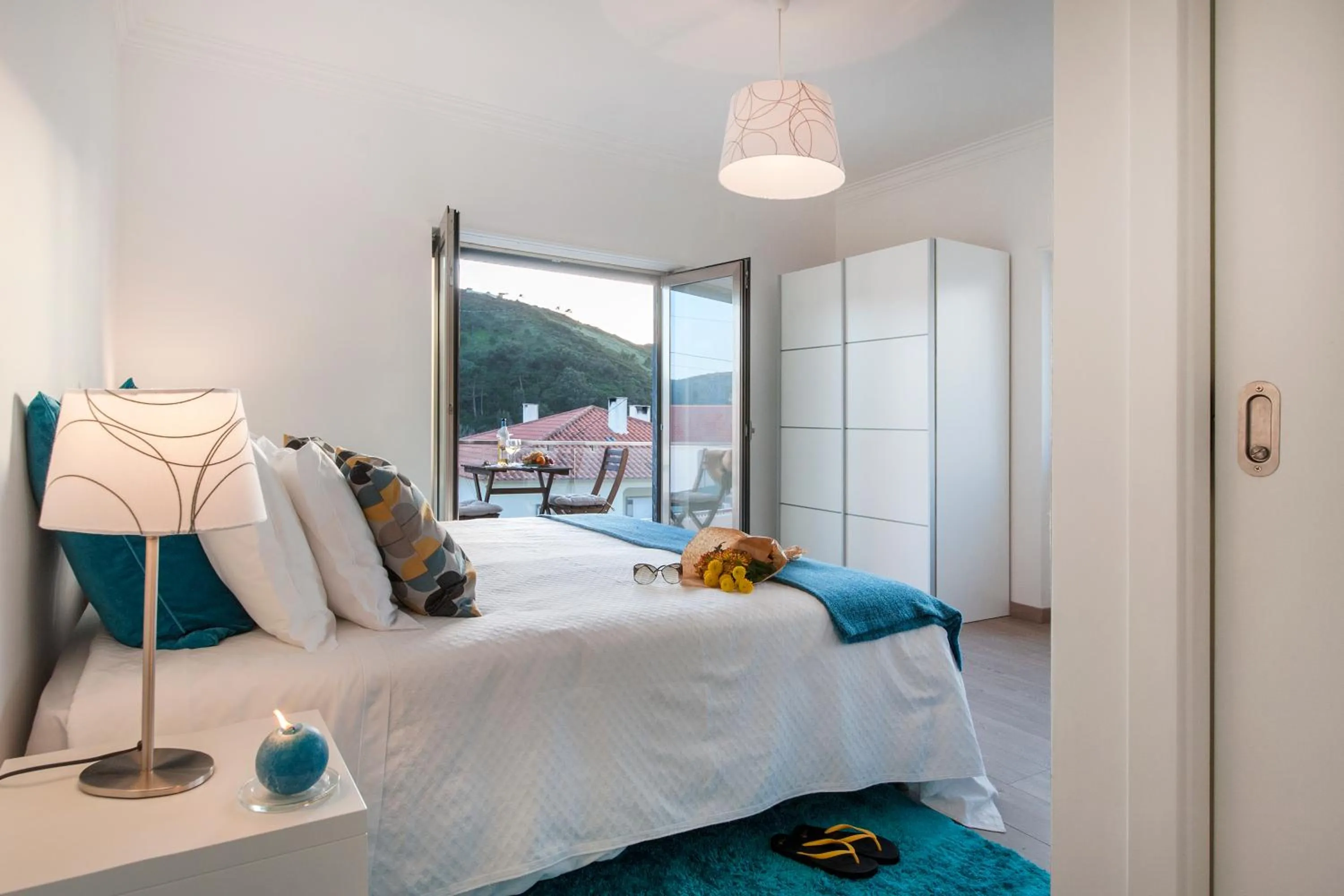 Balcony/Terrace, Bed in Beachouse - Surf, Bed & Breakfast