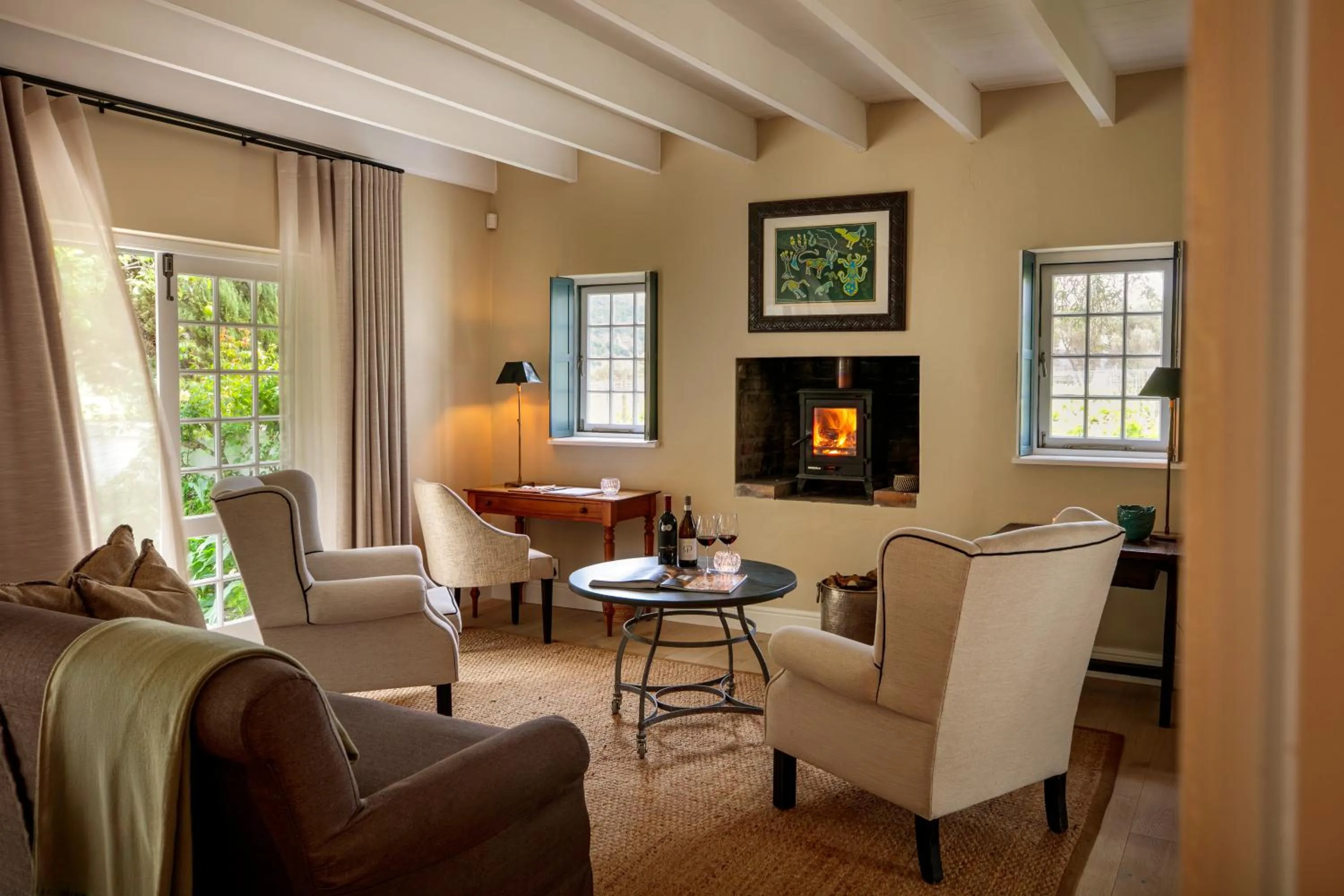 Seating area in Grande Provence