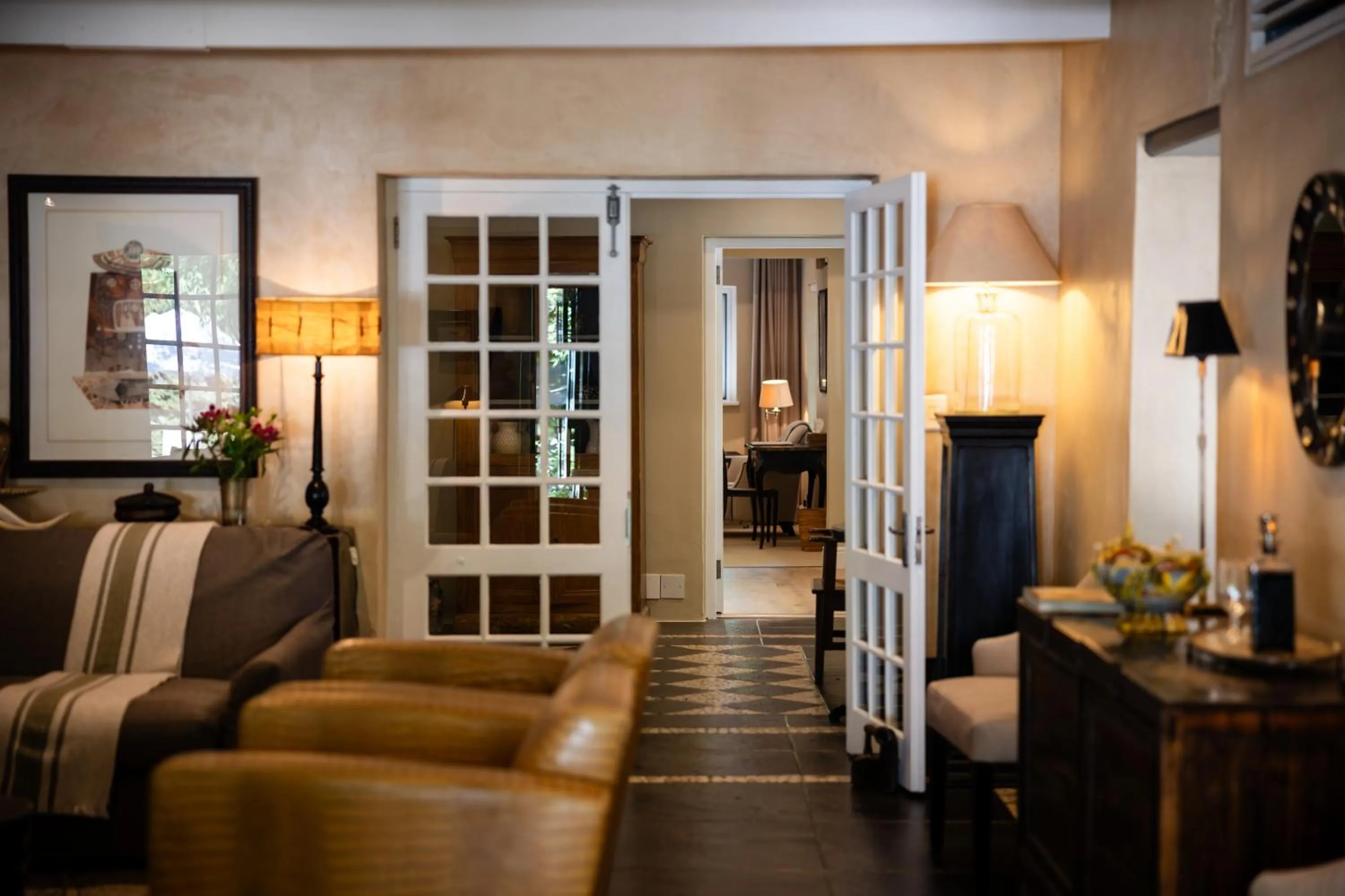 Seating area in Grande Provence