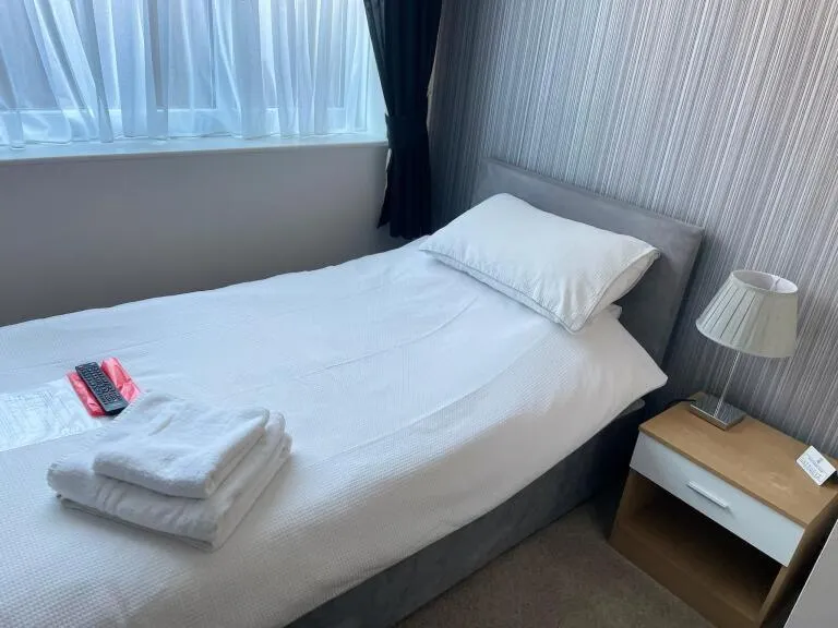 Bed in The Saxby Hotel