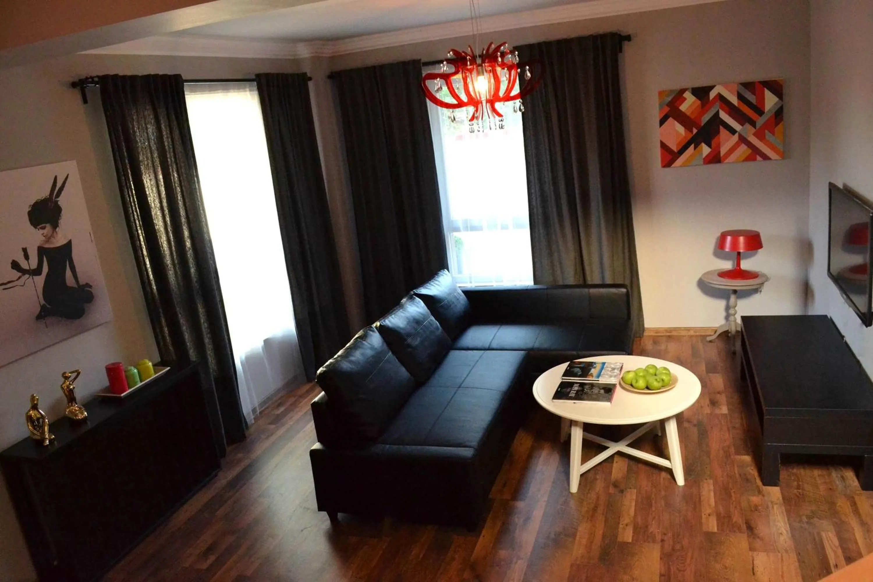 Living room in JN Boutique Apartments