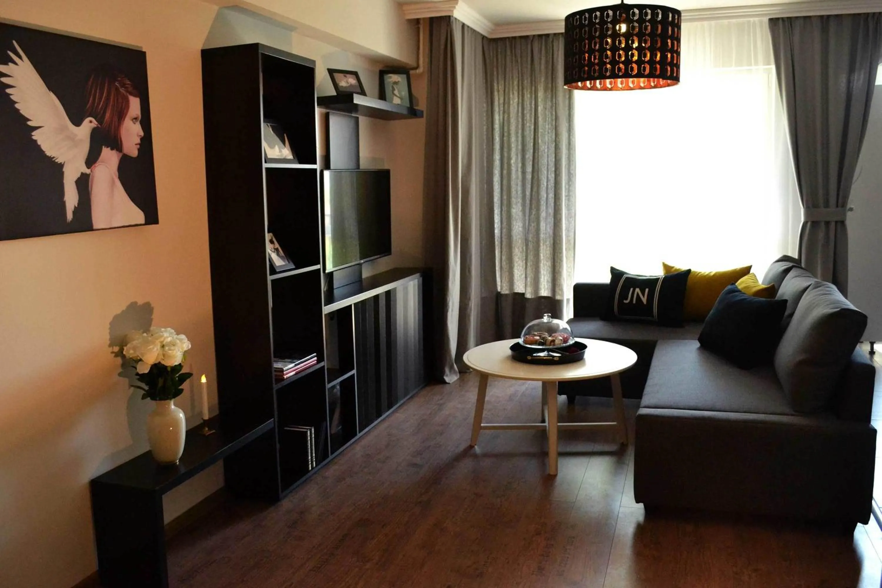 Living room in JN Boutique Apartments