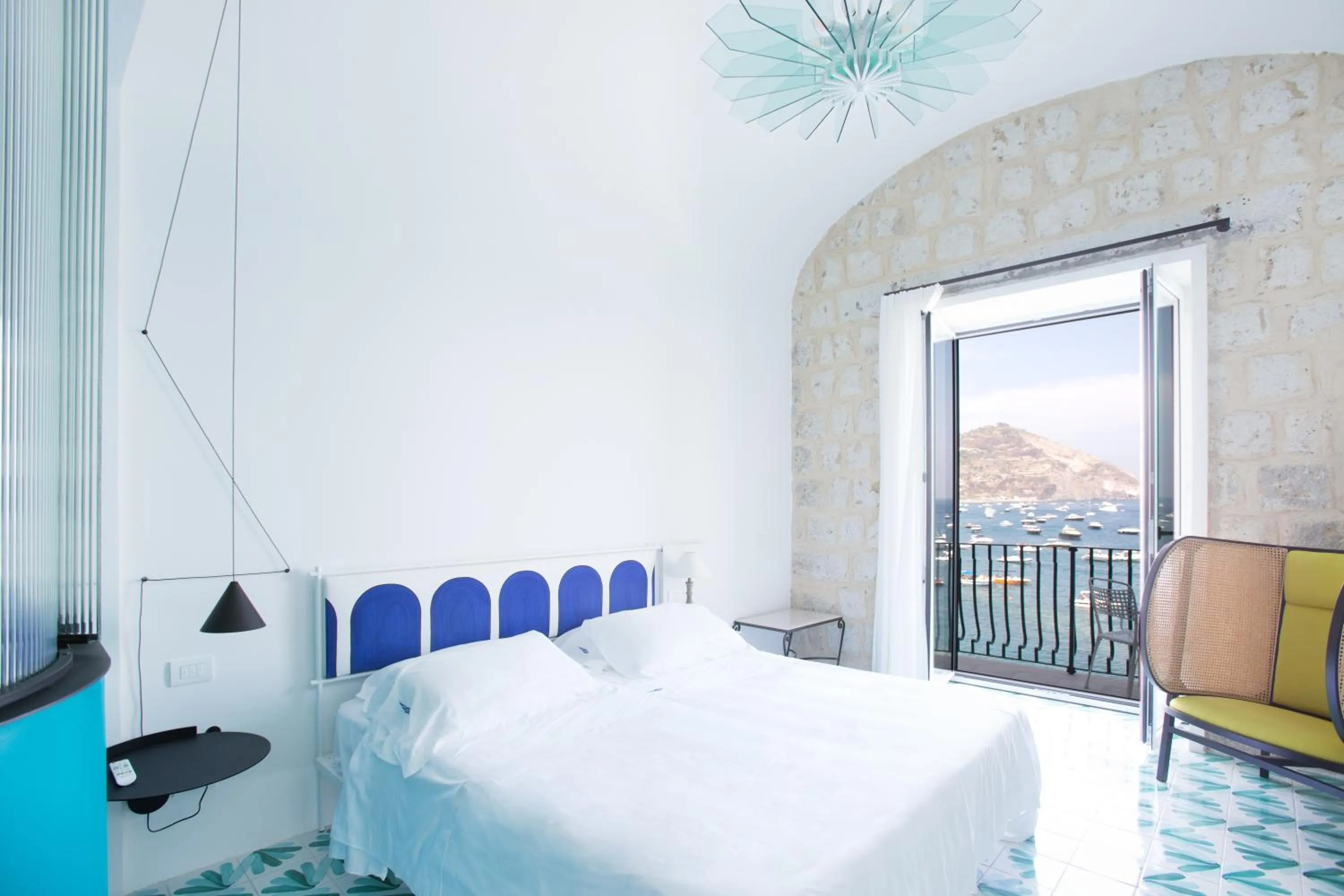 Bed in Miramare Sea Resort & Spa